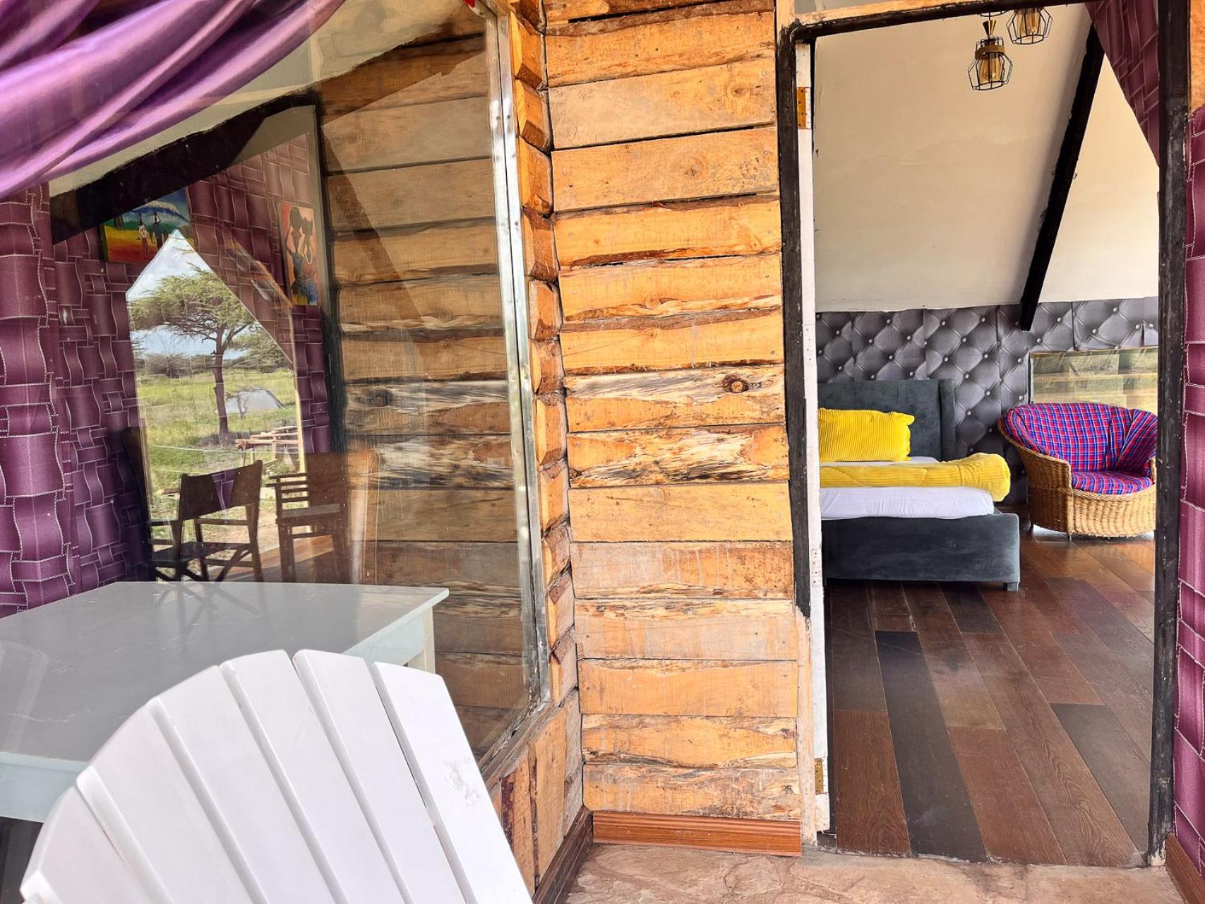 Amboseli Glass Cabin