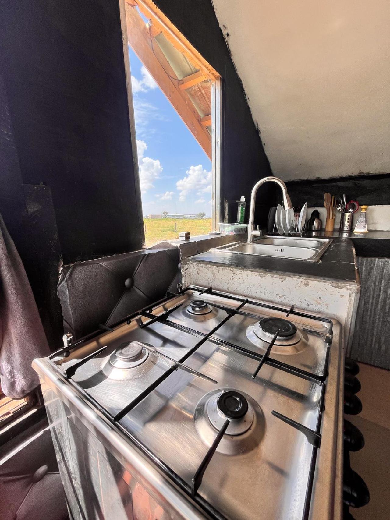 Amboseli Glass Cabin