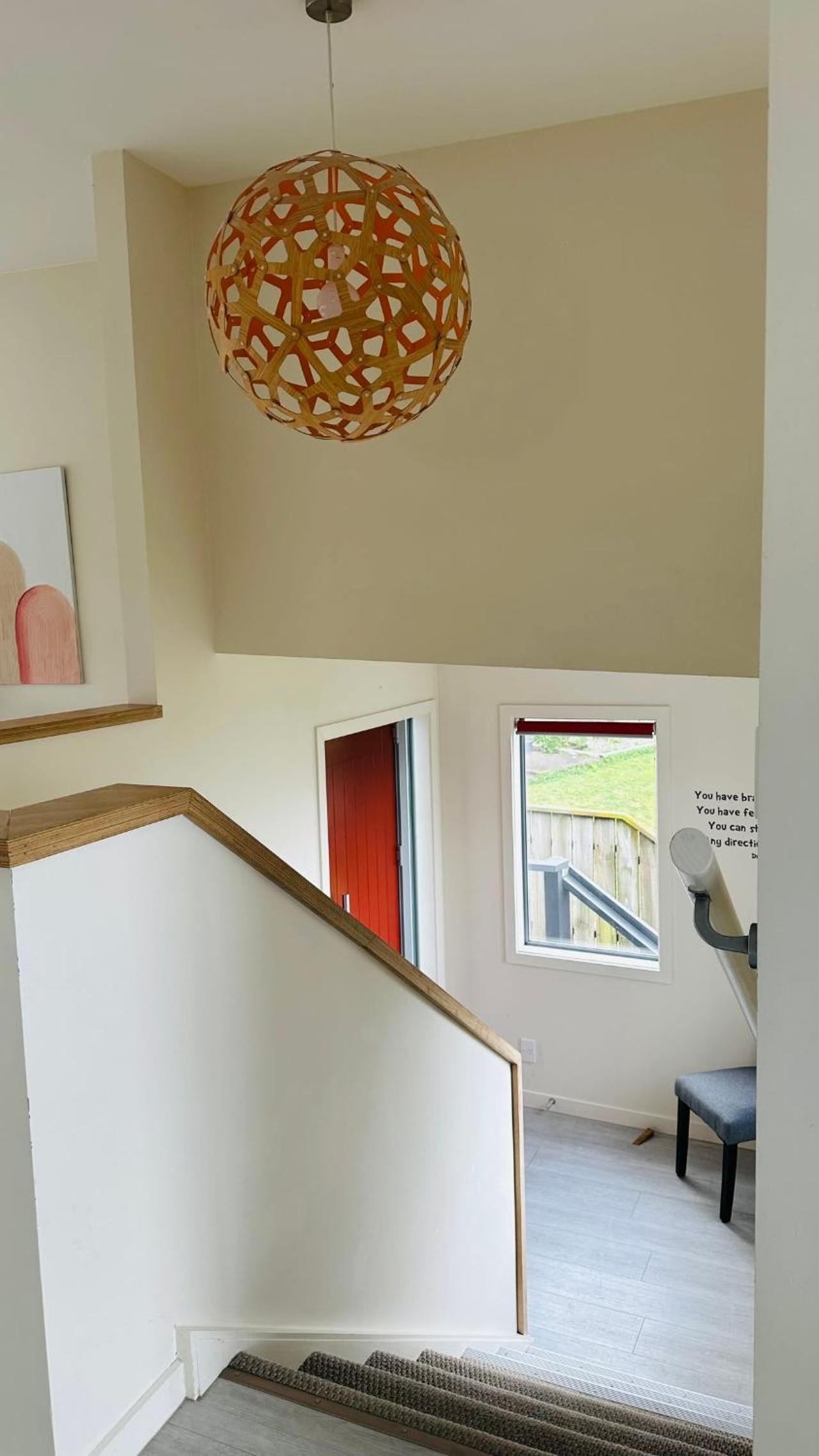 Sea views from sunny house