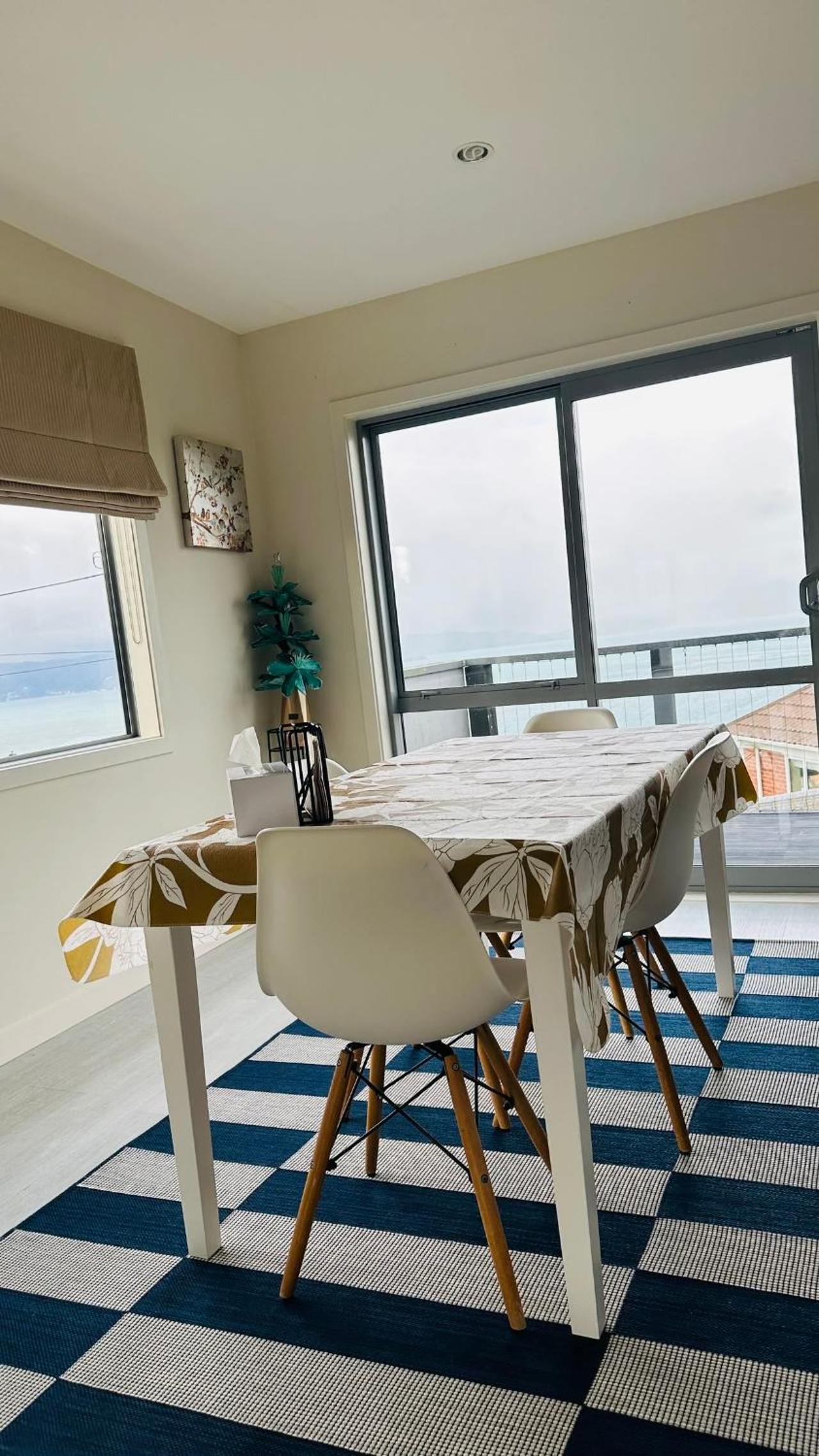 Sea views from sunny house