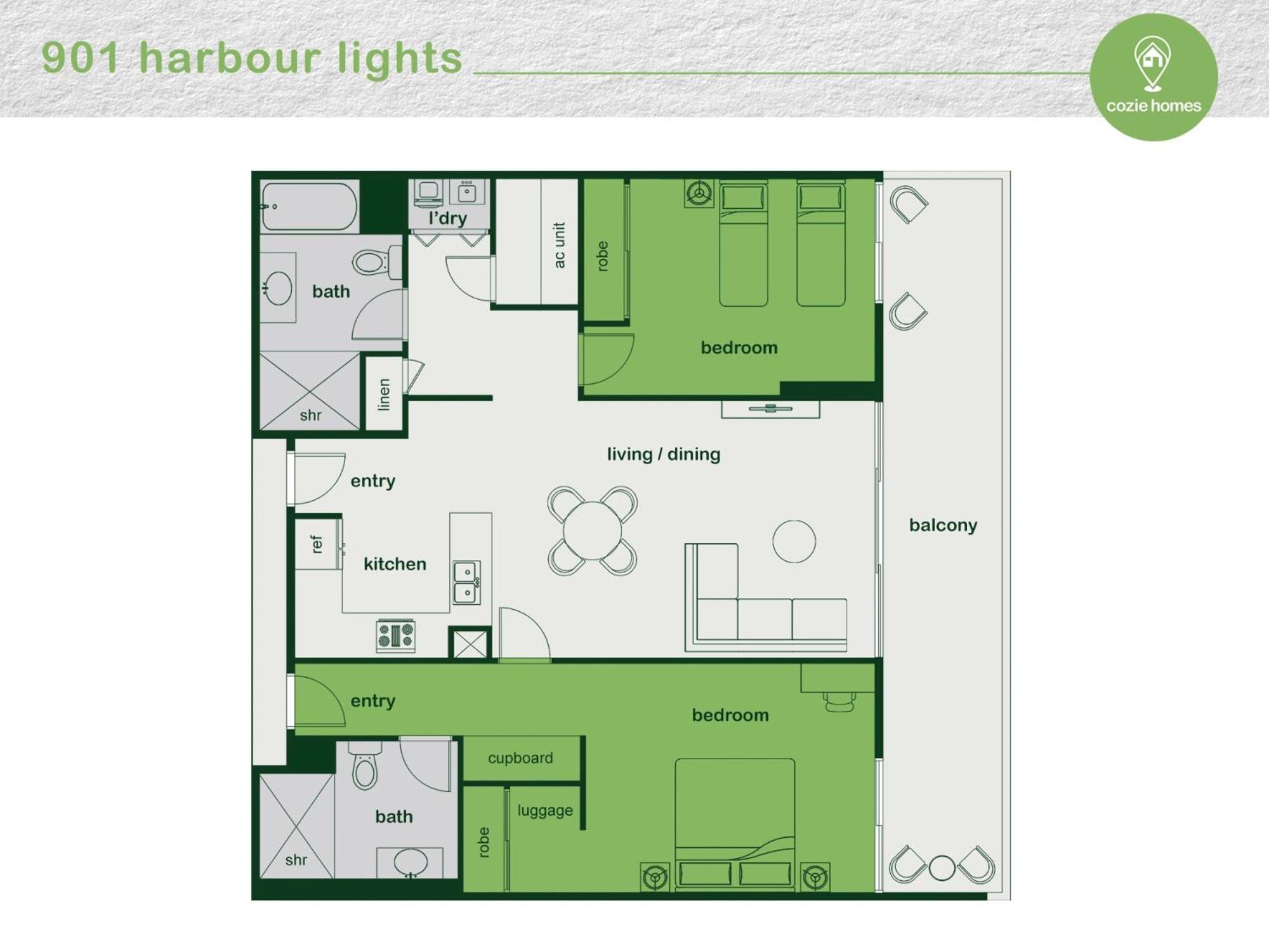 901 Harbour Lights with Ocean Views