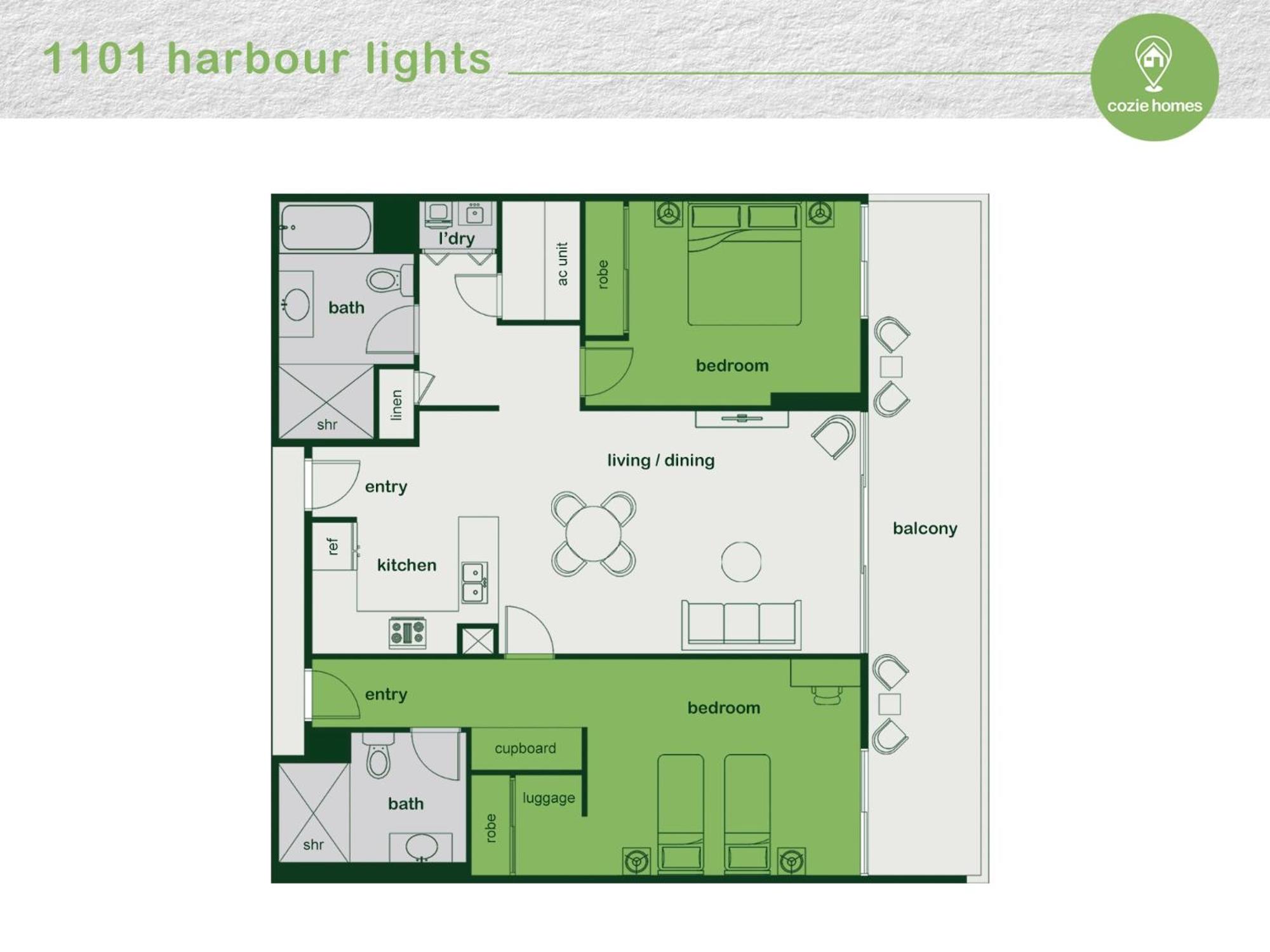 1101 Harbour Lights with Ocean Views