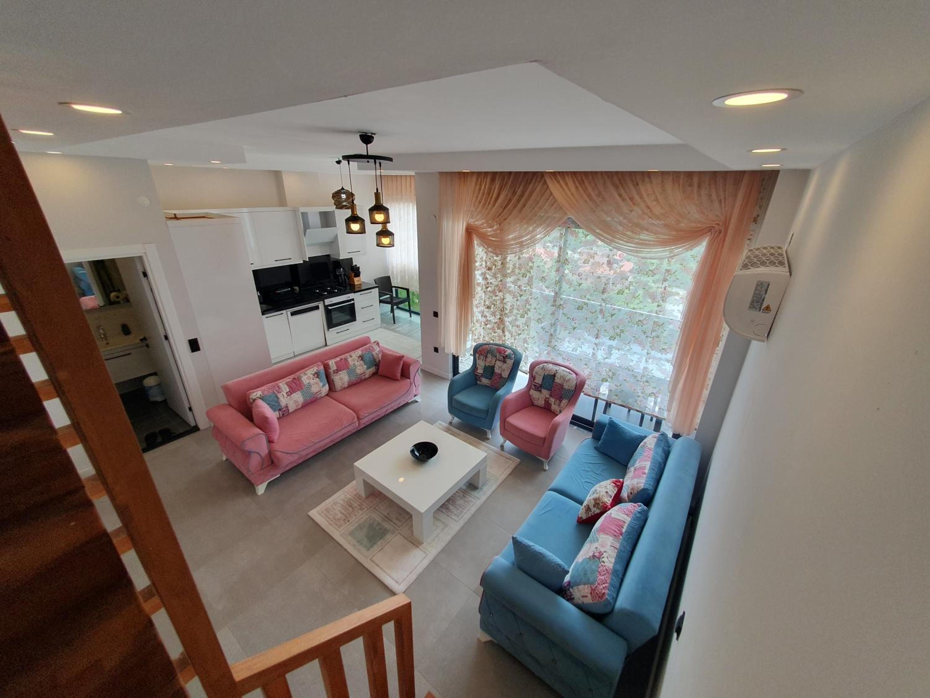 Dreamy luxury two-bedroom penthouse apartment with special forest, mountain and sea views view 2