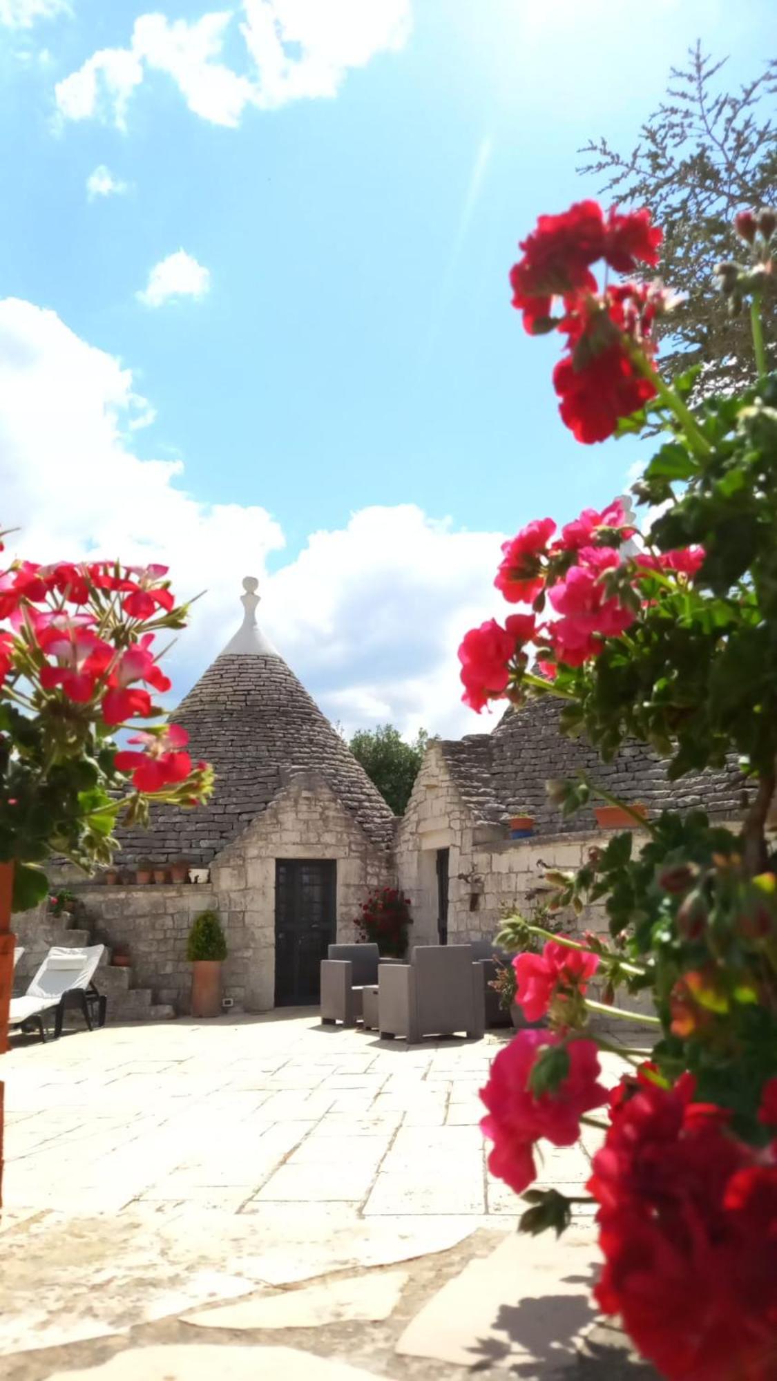 Trulli in Valle D'Itria view 2