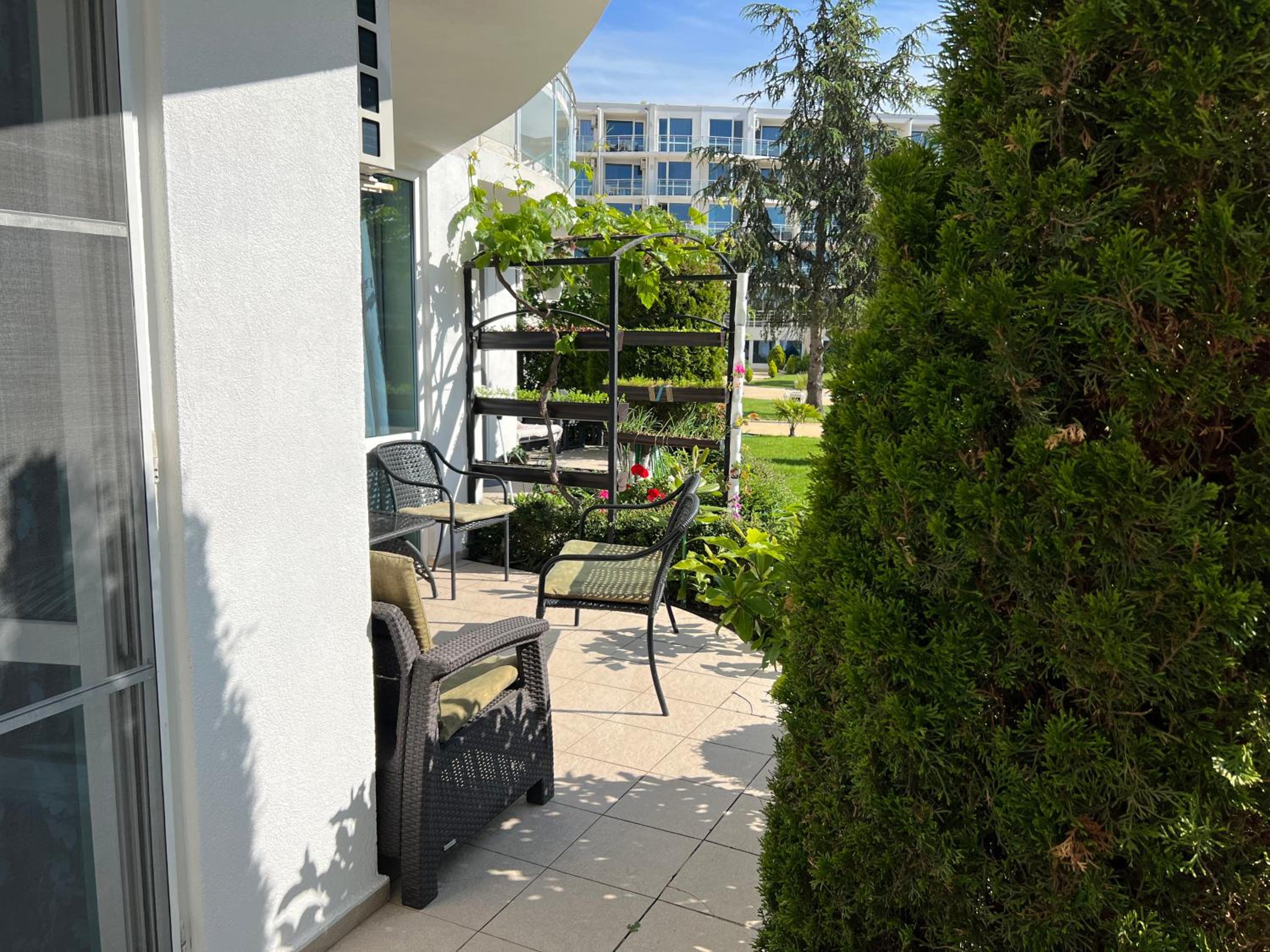 Apartment with terrace in Spa Complex