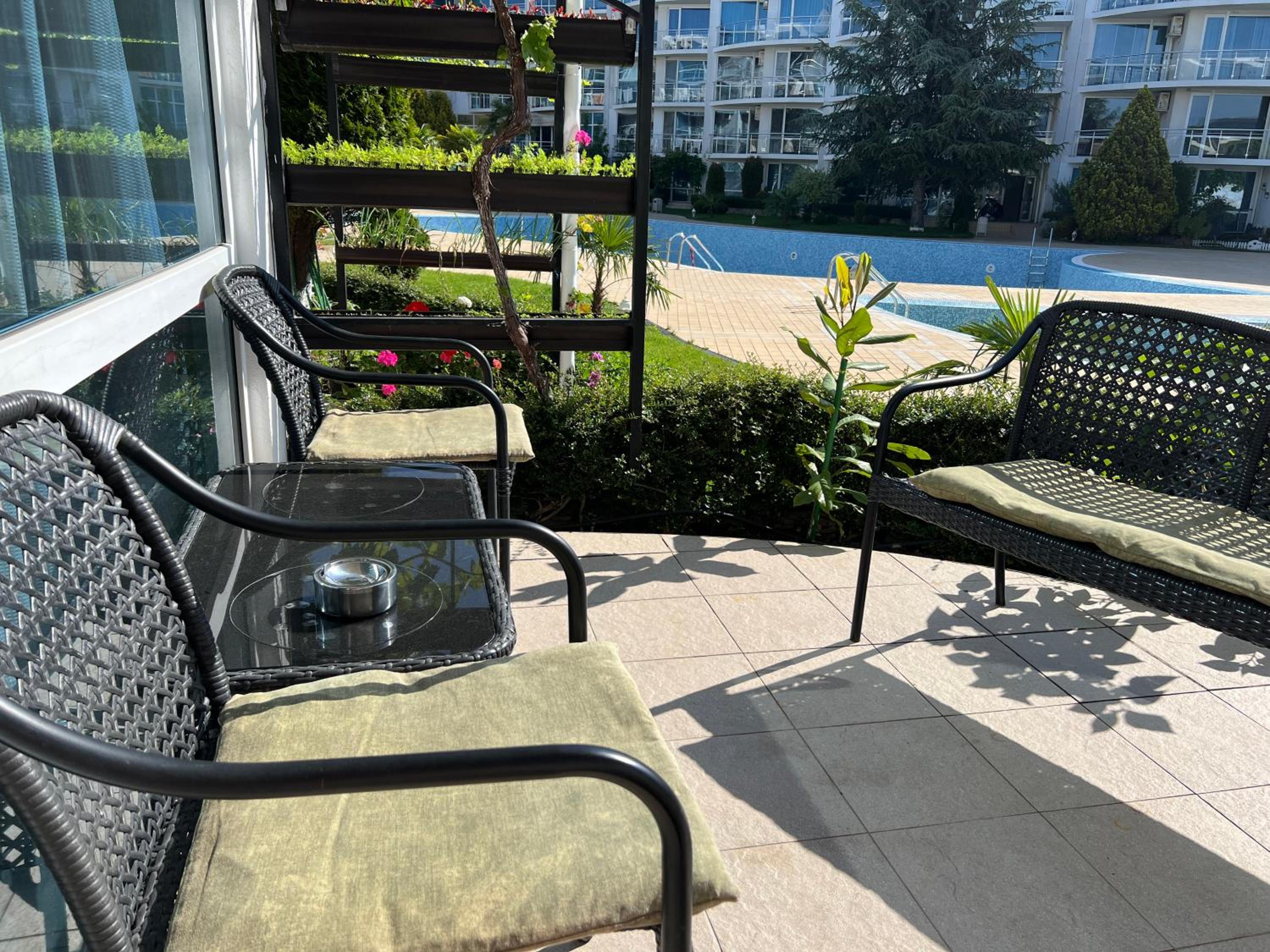 Apartment with terrace in Spa Complex
