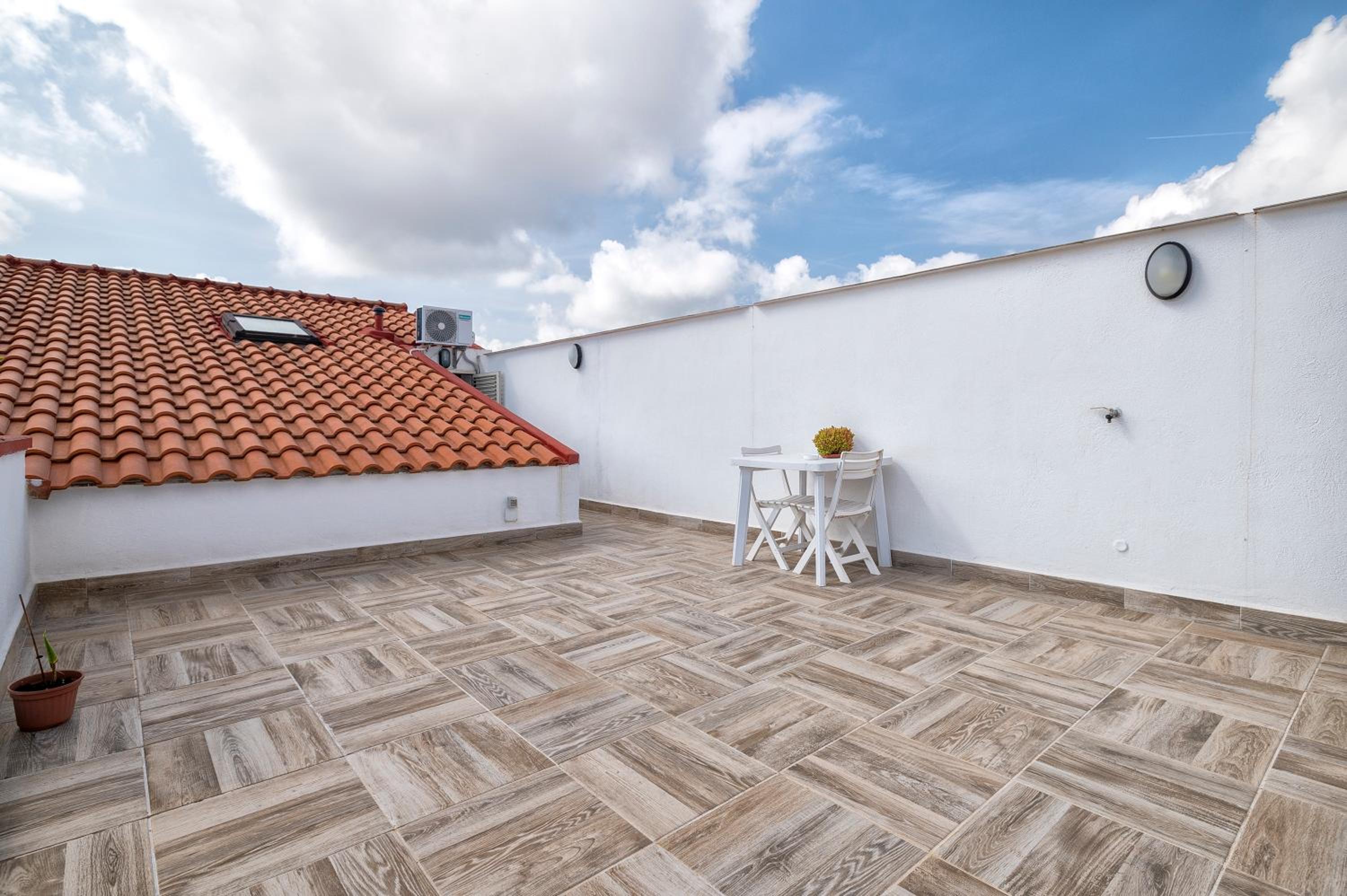 Casa Rosello en Sassari — balance & terrace
