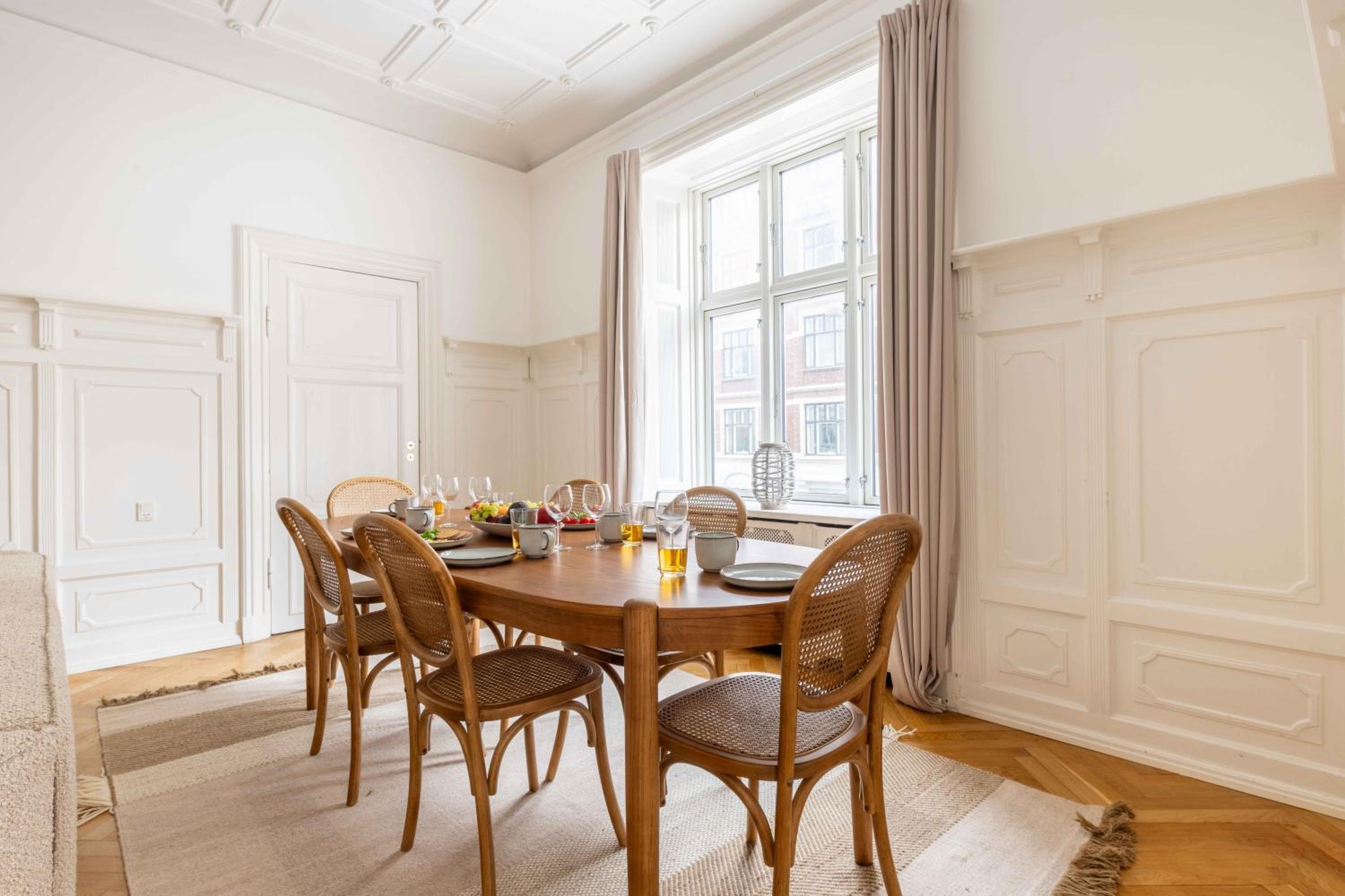 Large Flats in Central Copenhagen by Tivoli Gardens