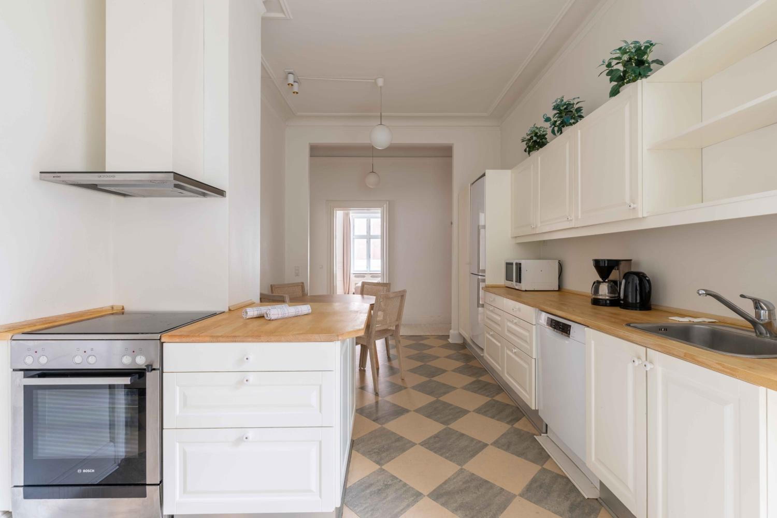 Large Flats in Central Copenhagen by Tivoli Gardens