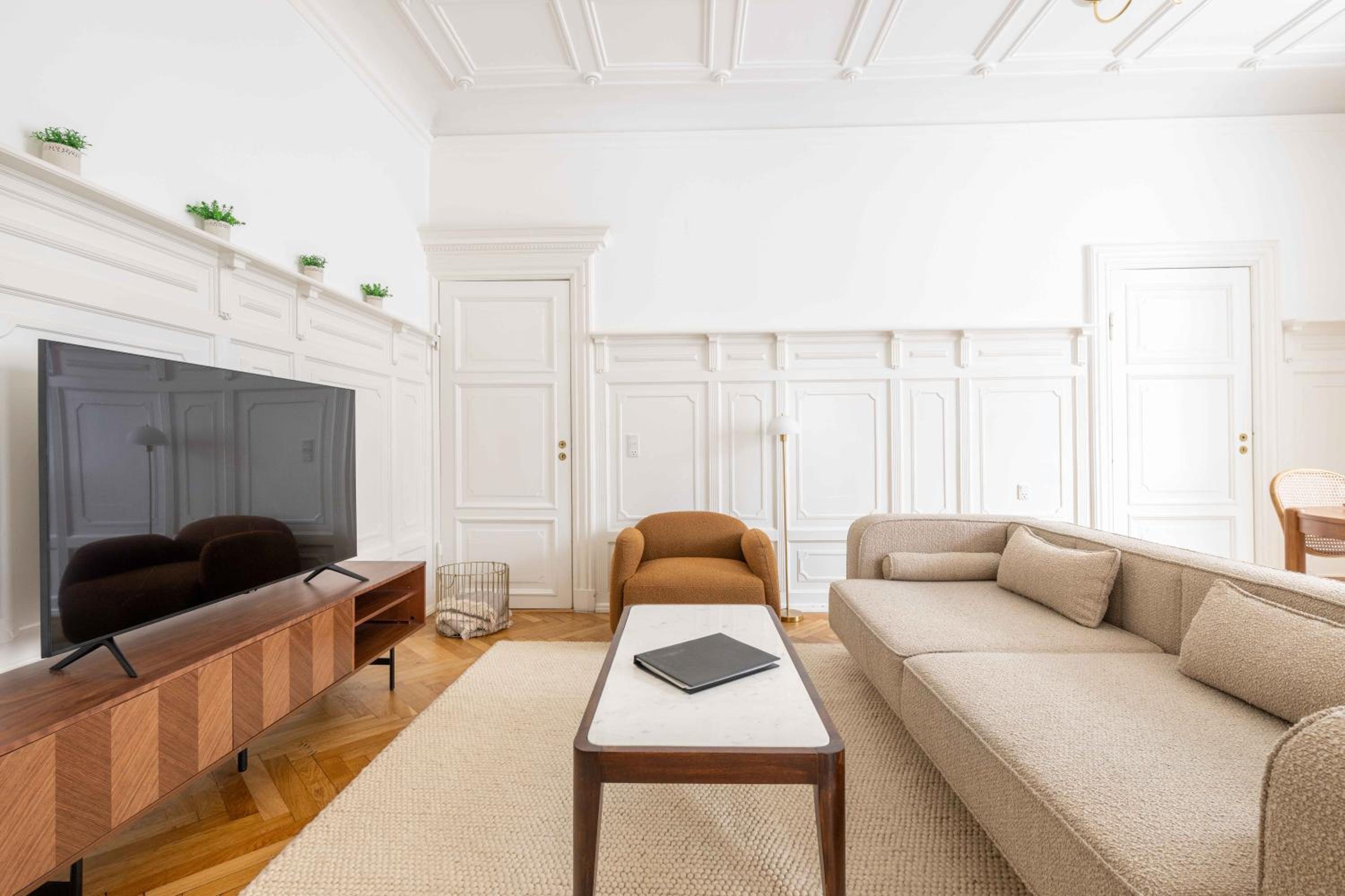 Large Flats in Central Copenhagen by Tivoli Gardens
