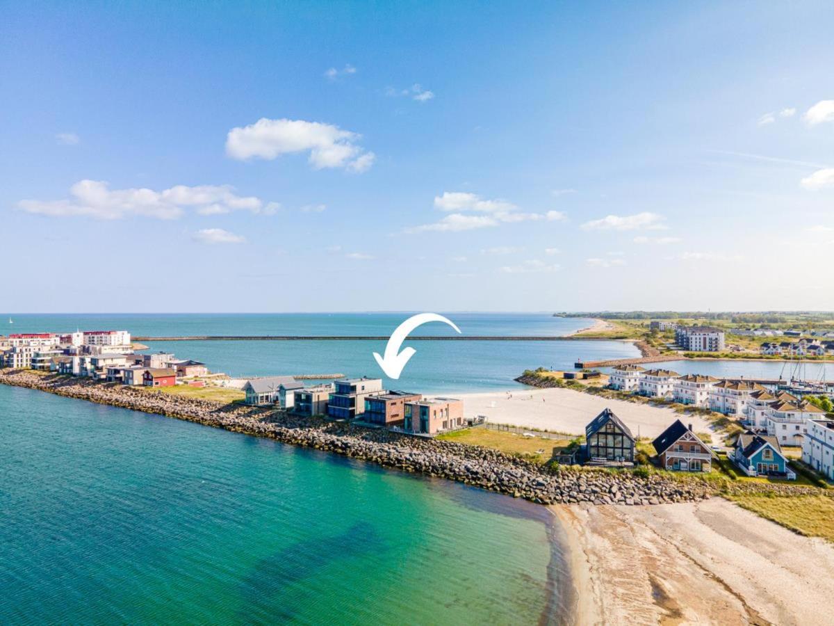 Designer Strandvilla Auf der Ostsee - mit freiem Meerblick und Dachterrasse