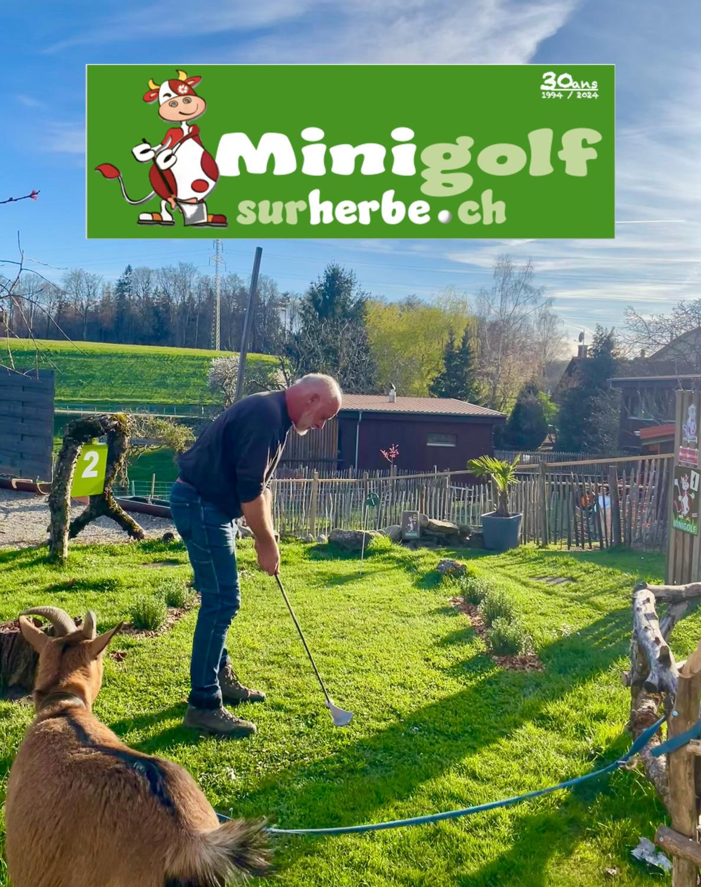 Cabane dans les arbres / Swin-golf de Cremin