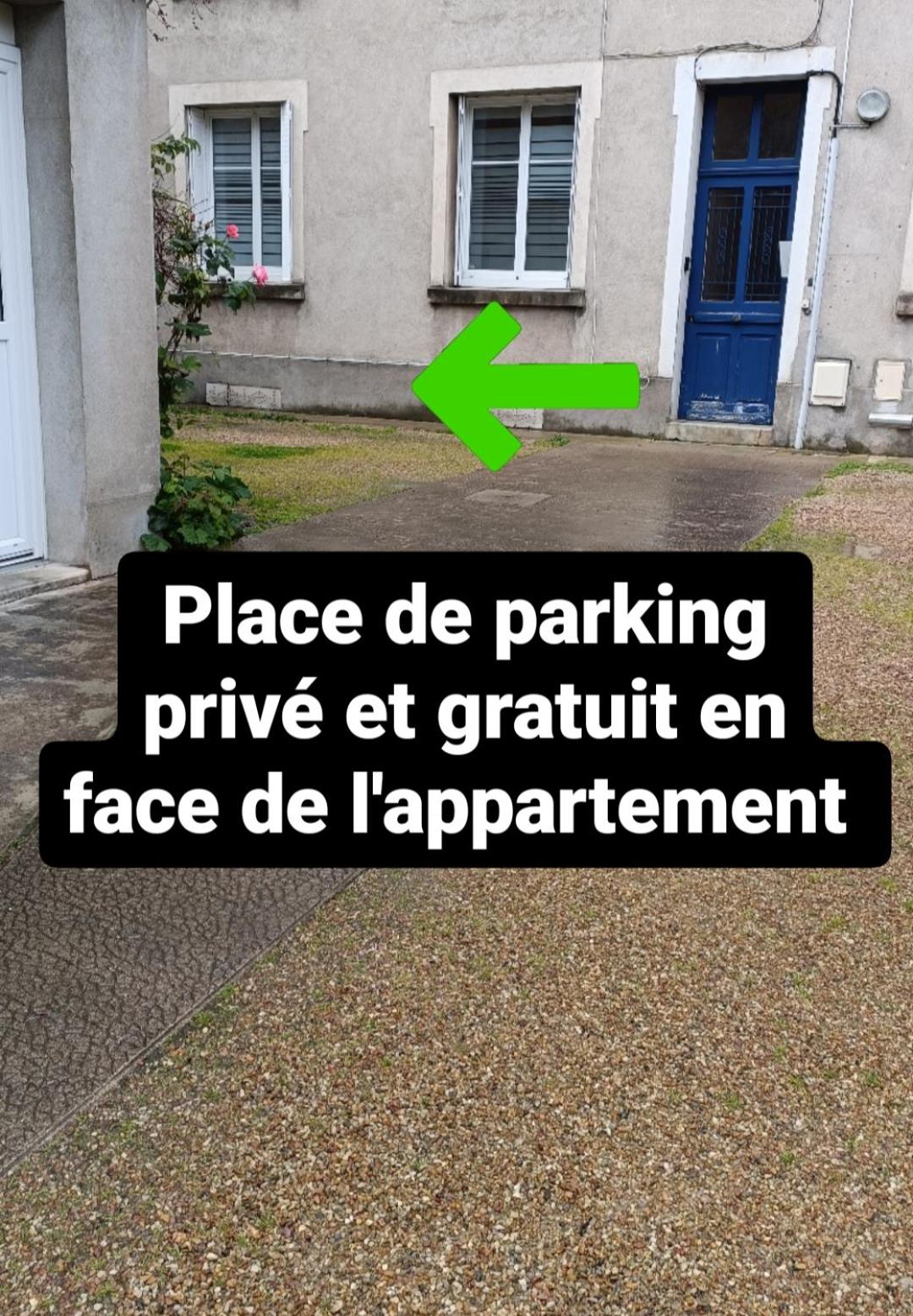 T3 centre-ville avec parking