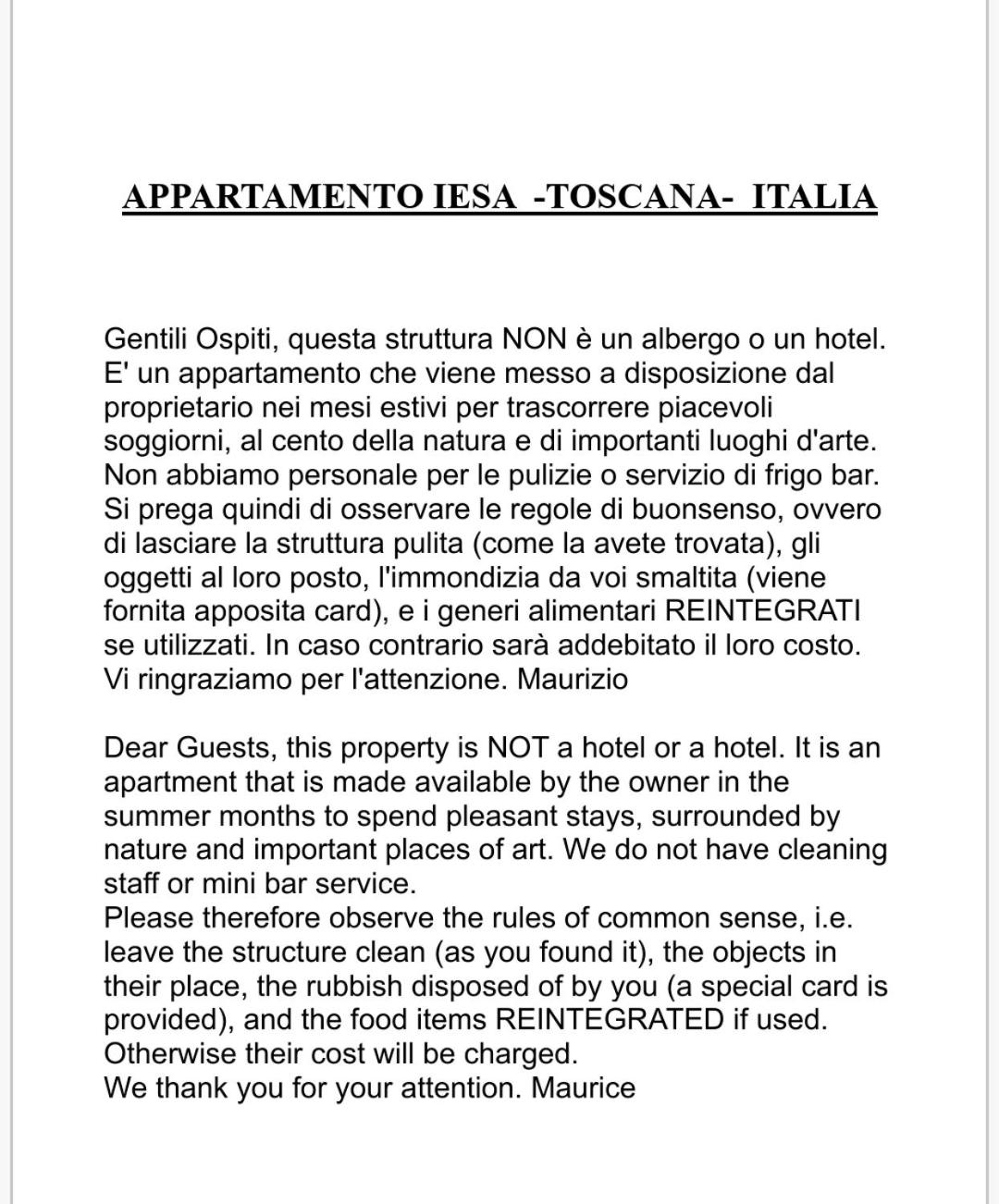 Appartamento Iesa