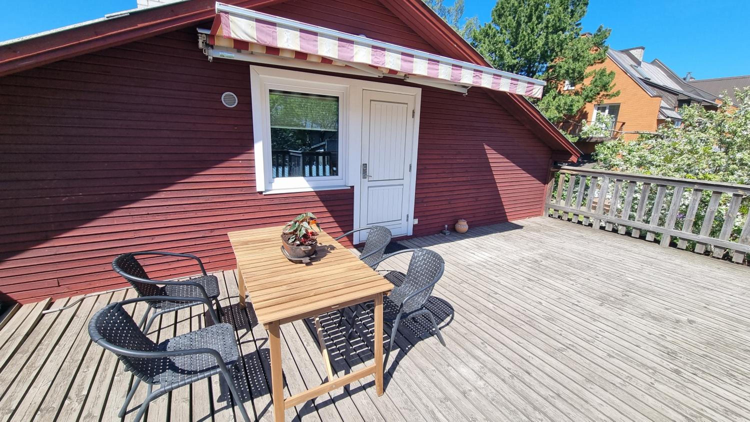 Garden view apartment