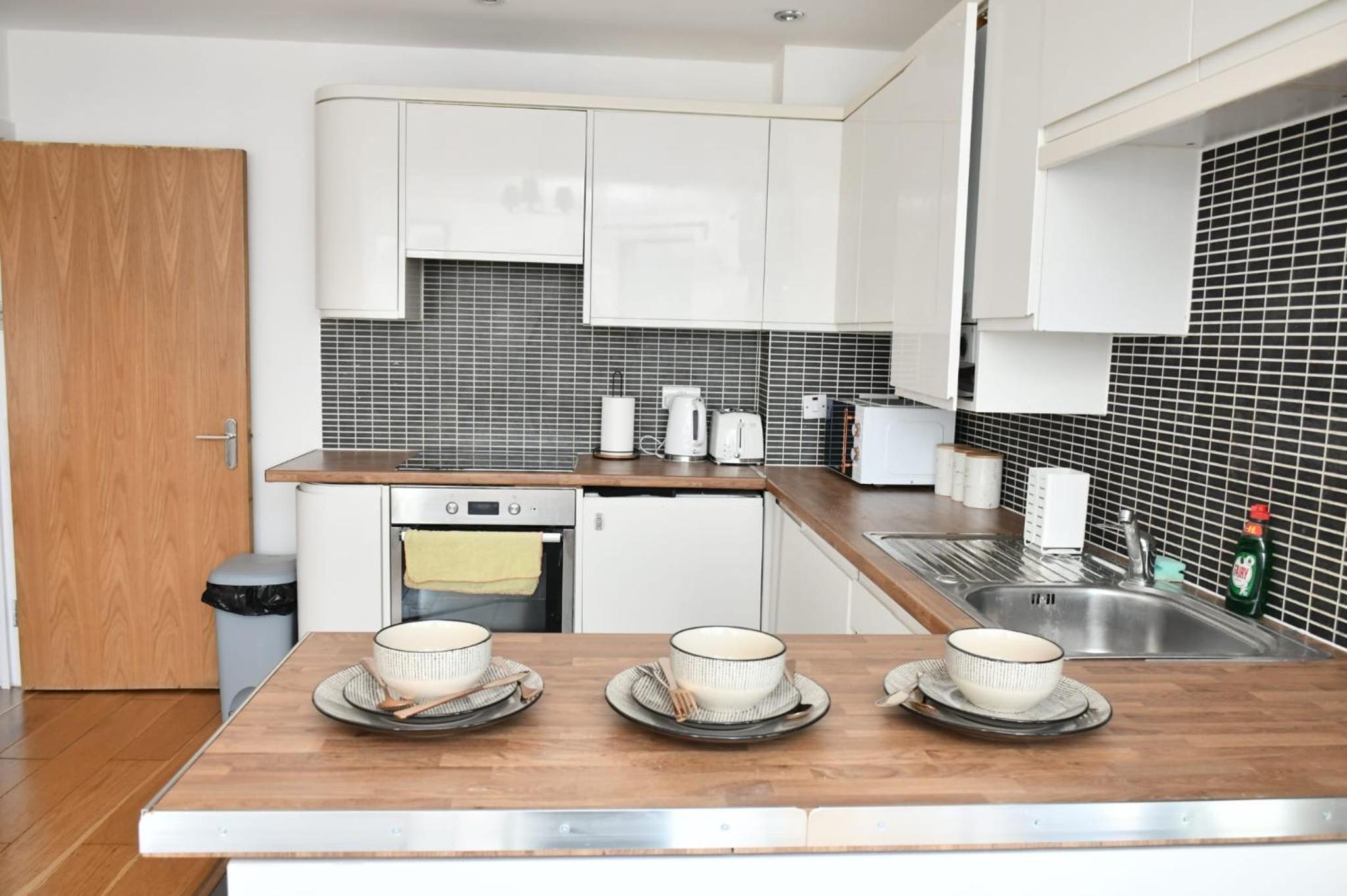 Spacious 2bedroom apartment in London city airport