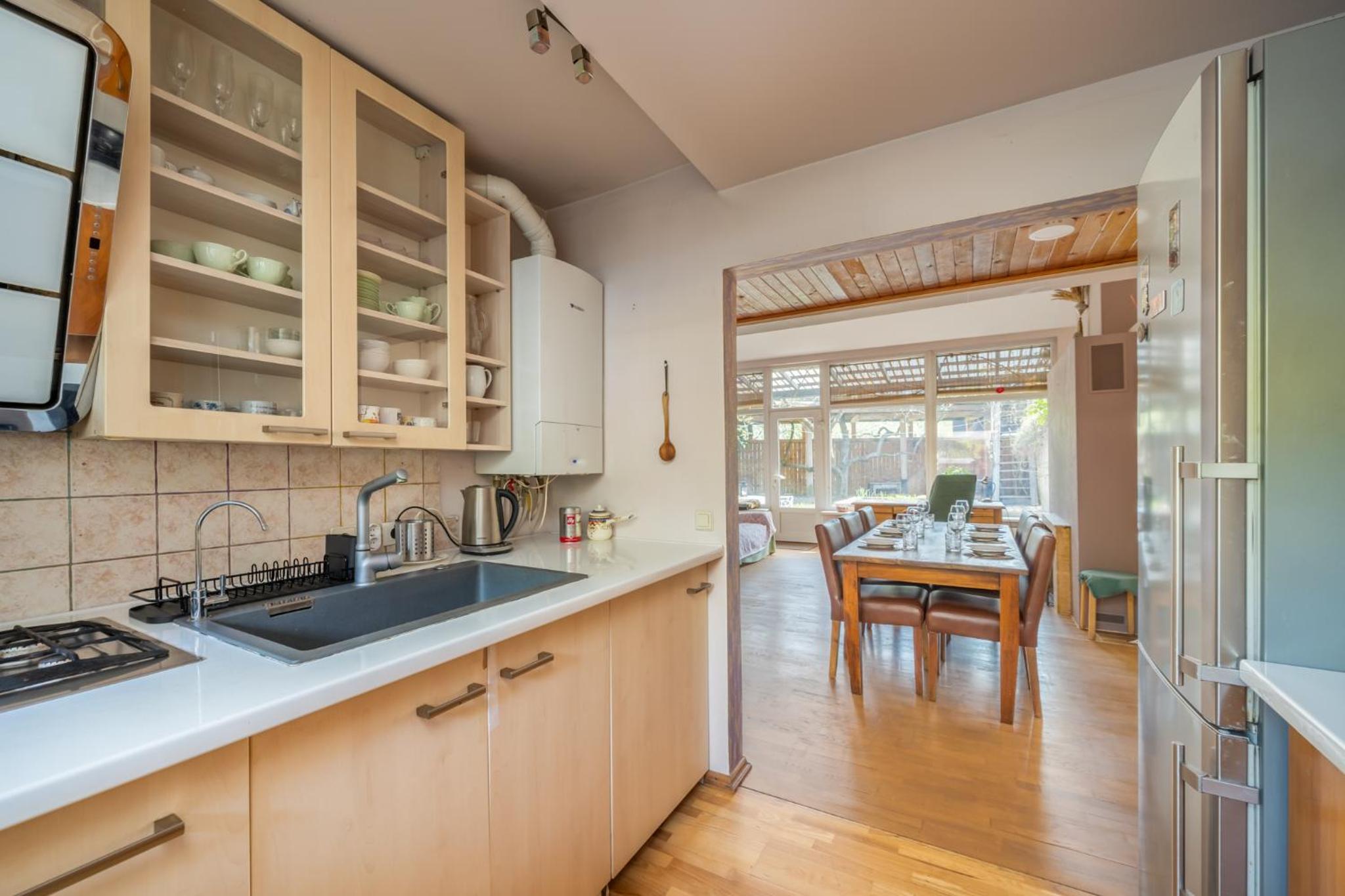 Family private house in Dubulti, Jurmala, 400m to the beach