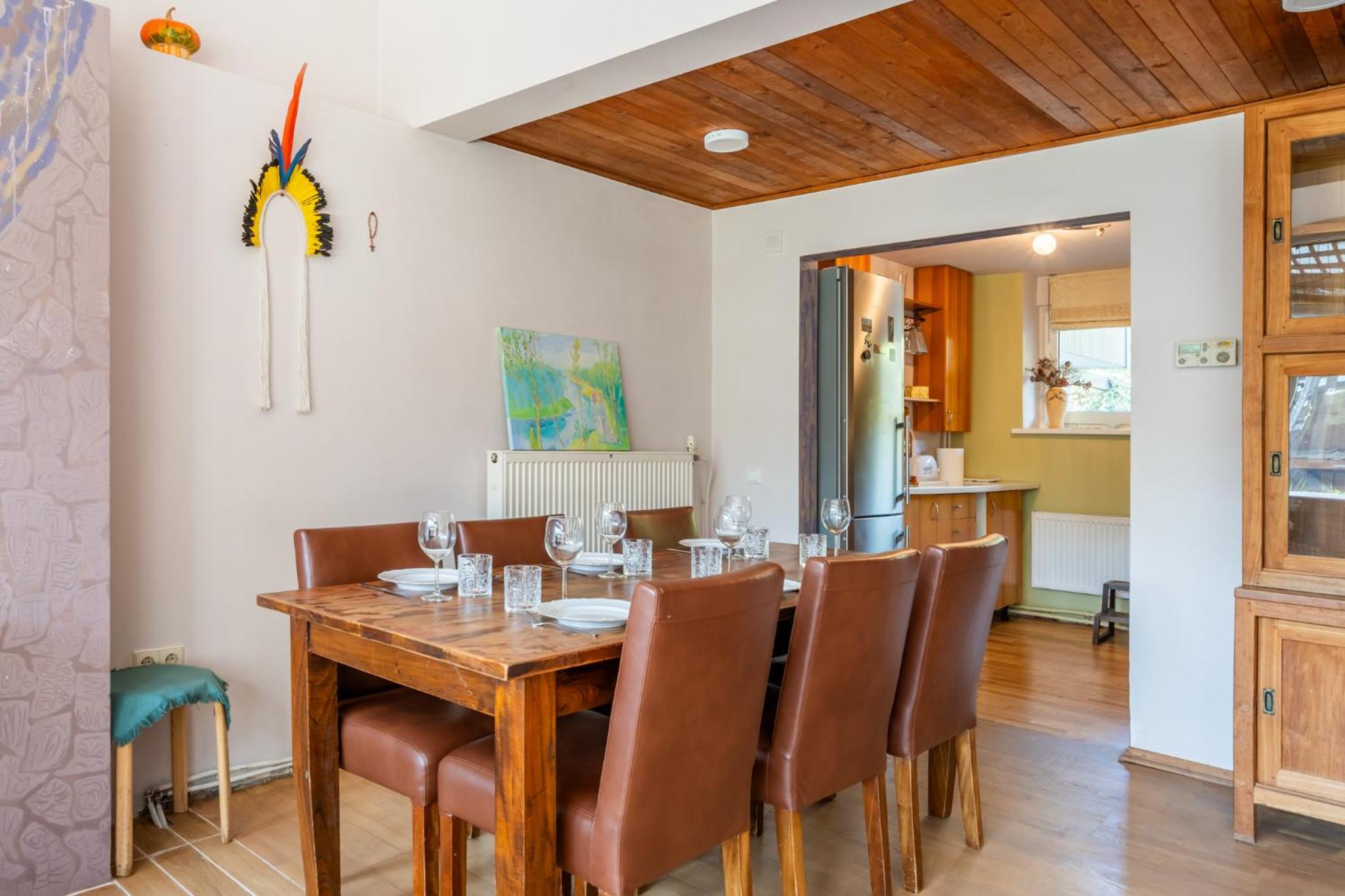 Family private house in Dubulti, Jurmala, 400m to the beach