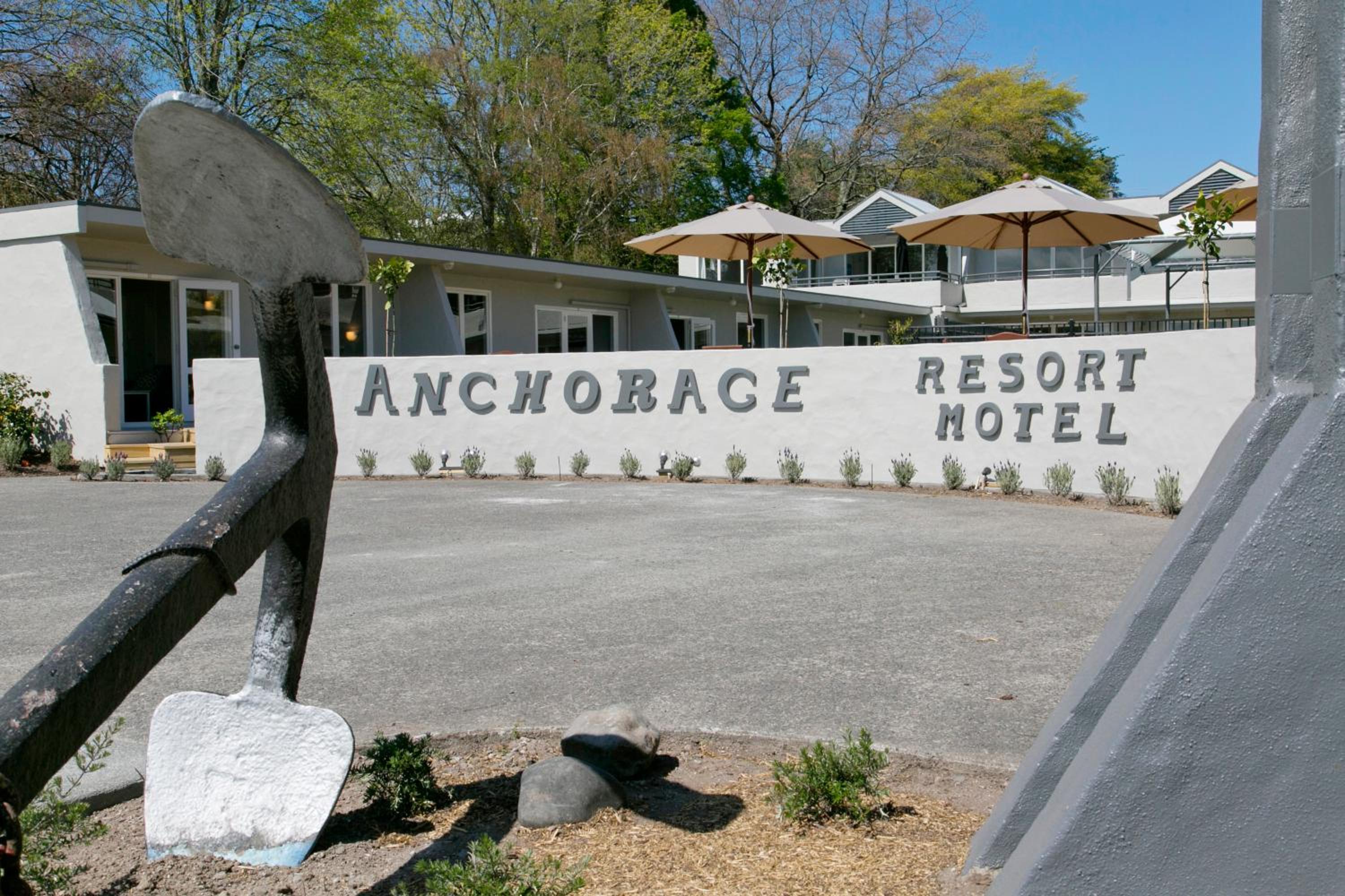 Anchorage Resort Taupo NZ view 2