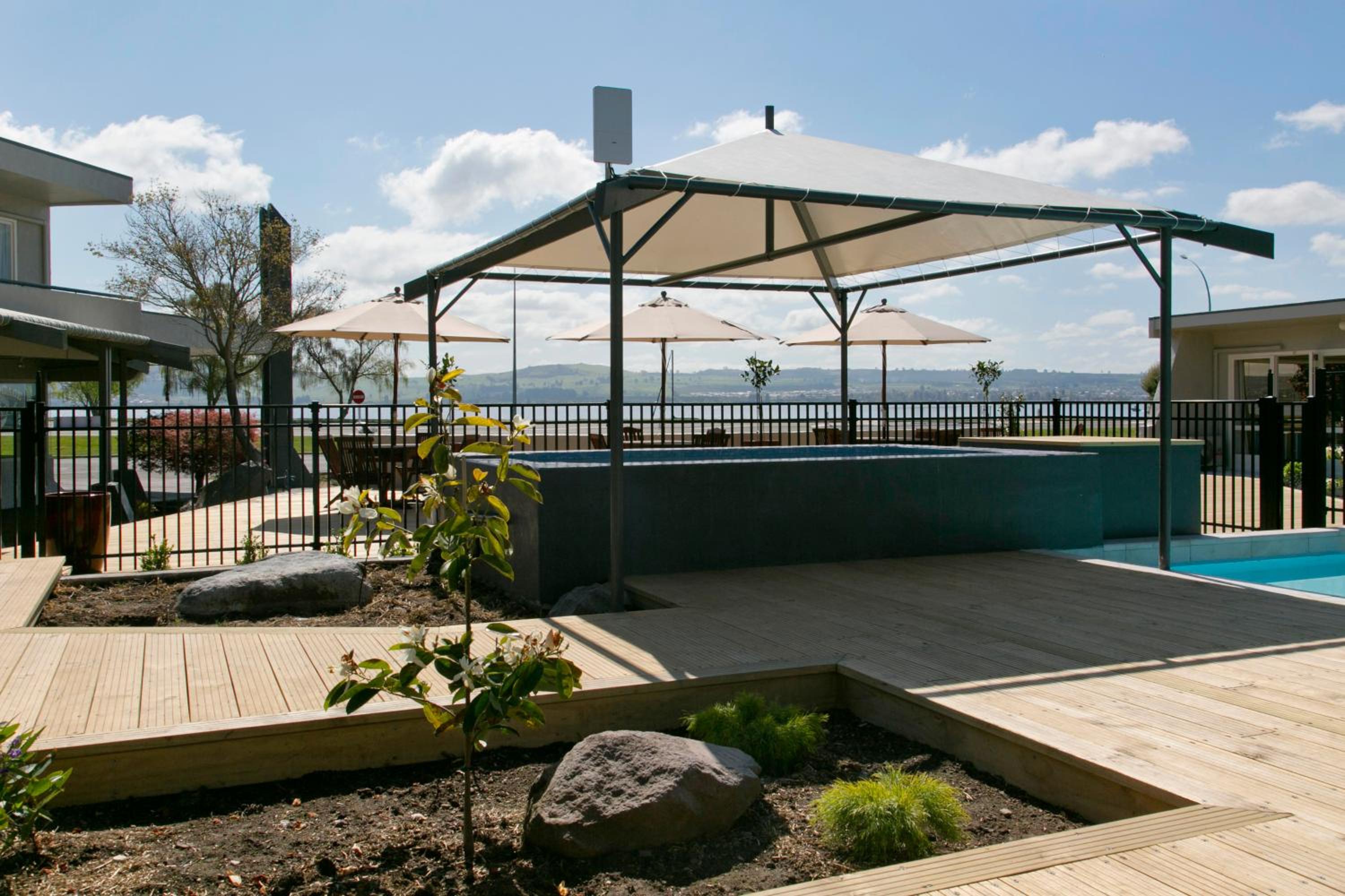 Anchorage Resort Taupo NZ view 4
