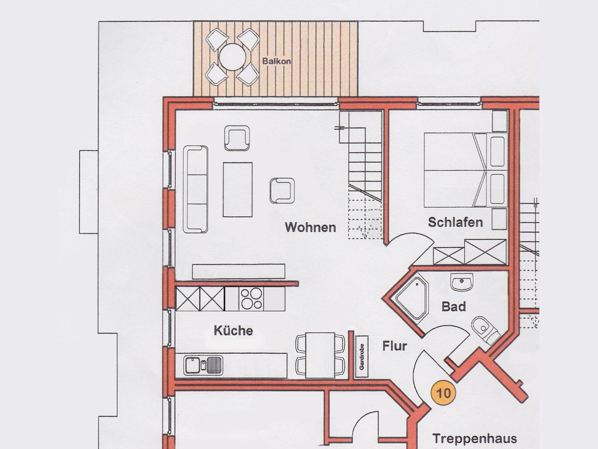 Haus Möwe II - Whg 10