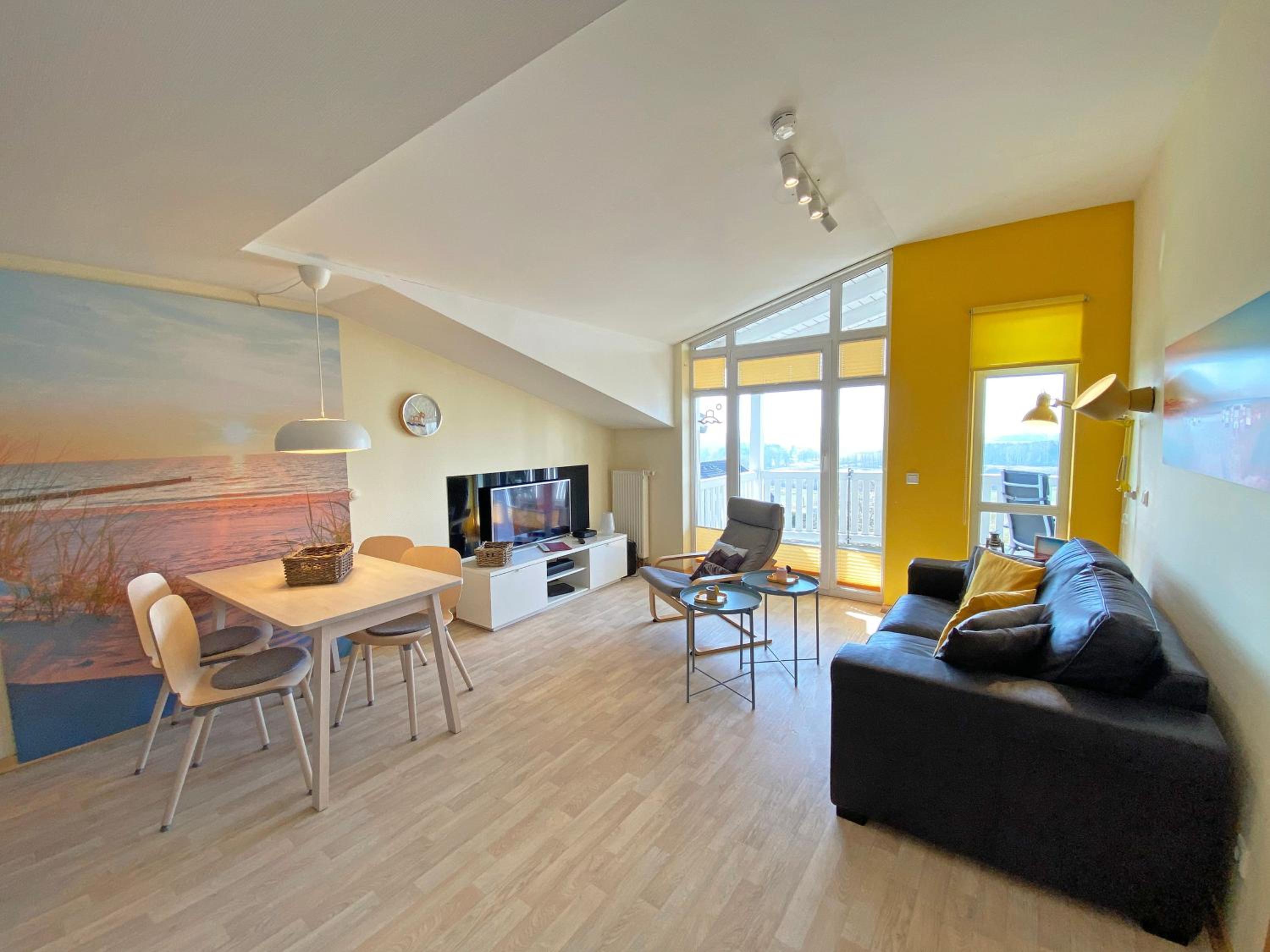 Haus Rügenscher Bodden Whg 8 und Whg 9 mit Meerblick