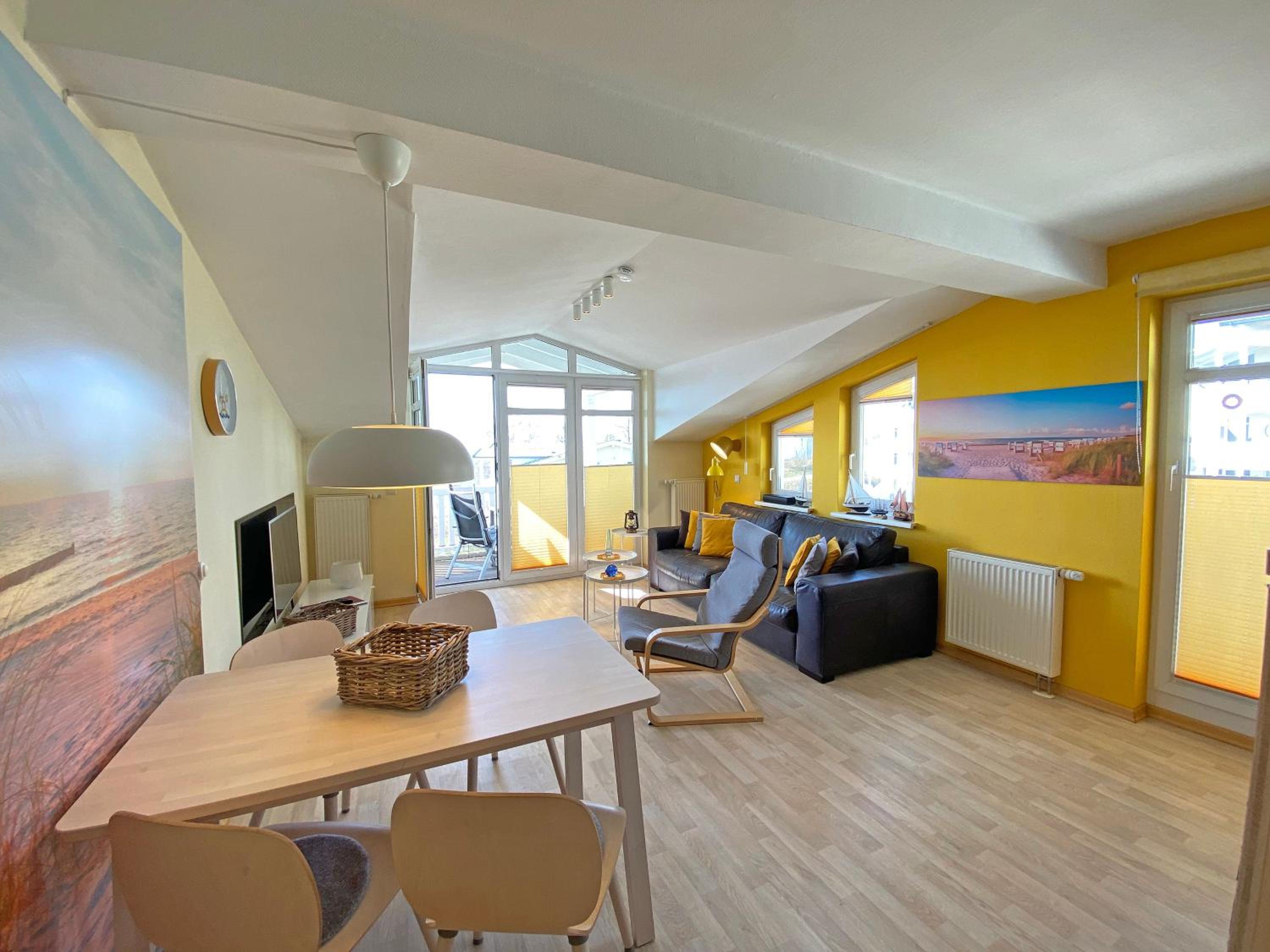 Haus Rügenscher Bodden Whg 8 und Whg 9 mit Meerblick