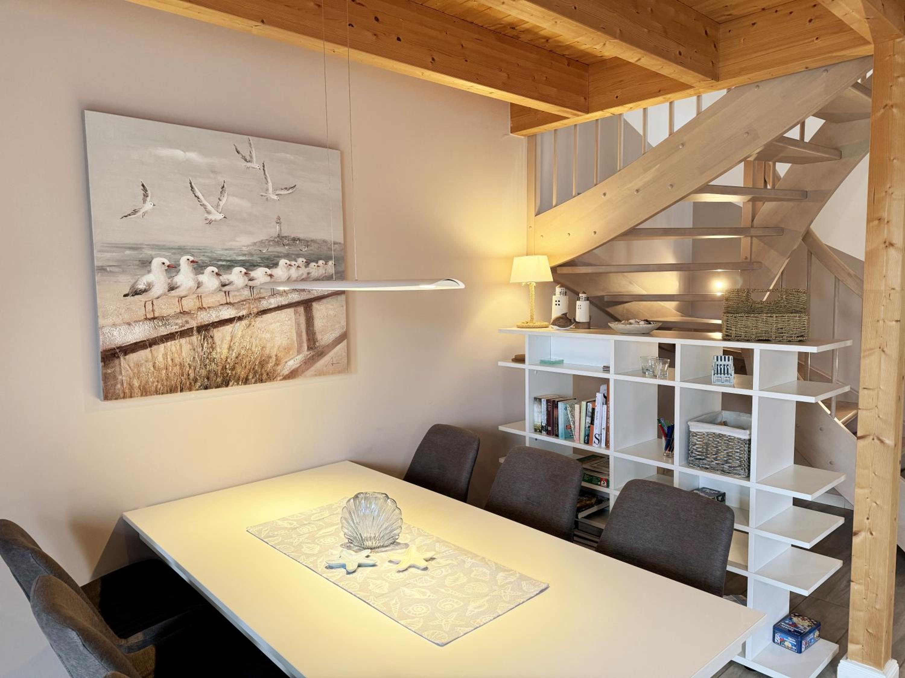 Ferienhaus Ilsebill mit Sauna, Kamin & Hafenblick