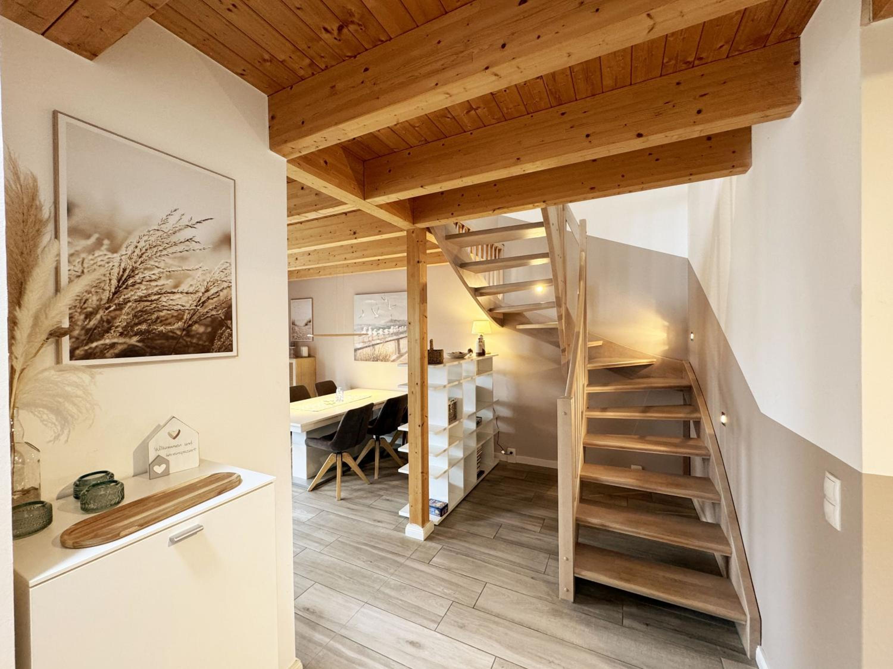 Ferienhaus Ilsebill mit Sauna, Kamin & Hafenblick
