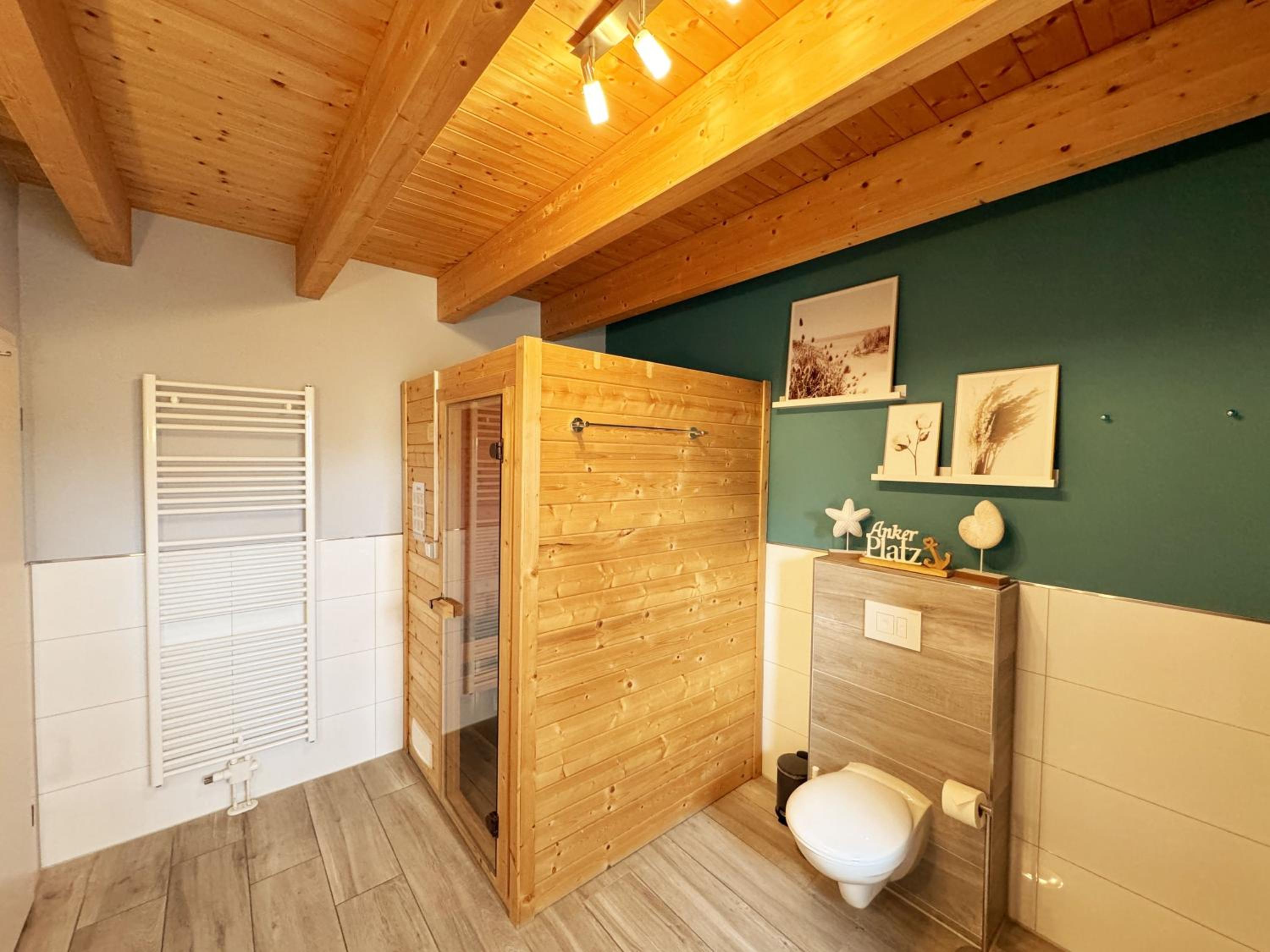 Ferienhaus Ilsebill mit Sauna, Kamin & Hafenblick