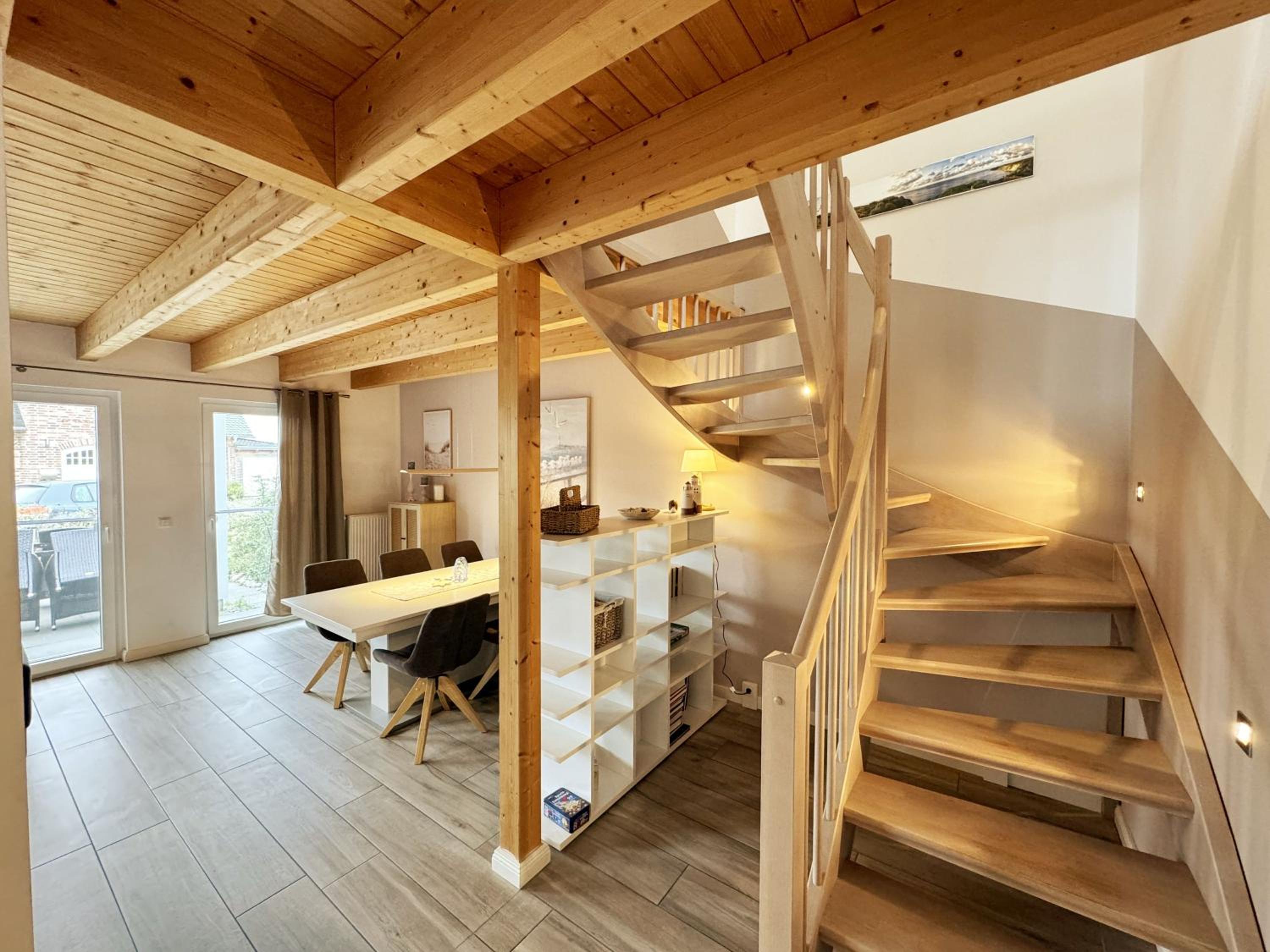 Ferienhaus Ilsebill mit Sauna, Kamin & Hafenblick