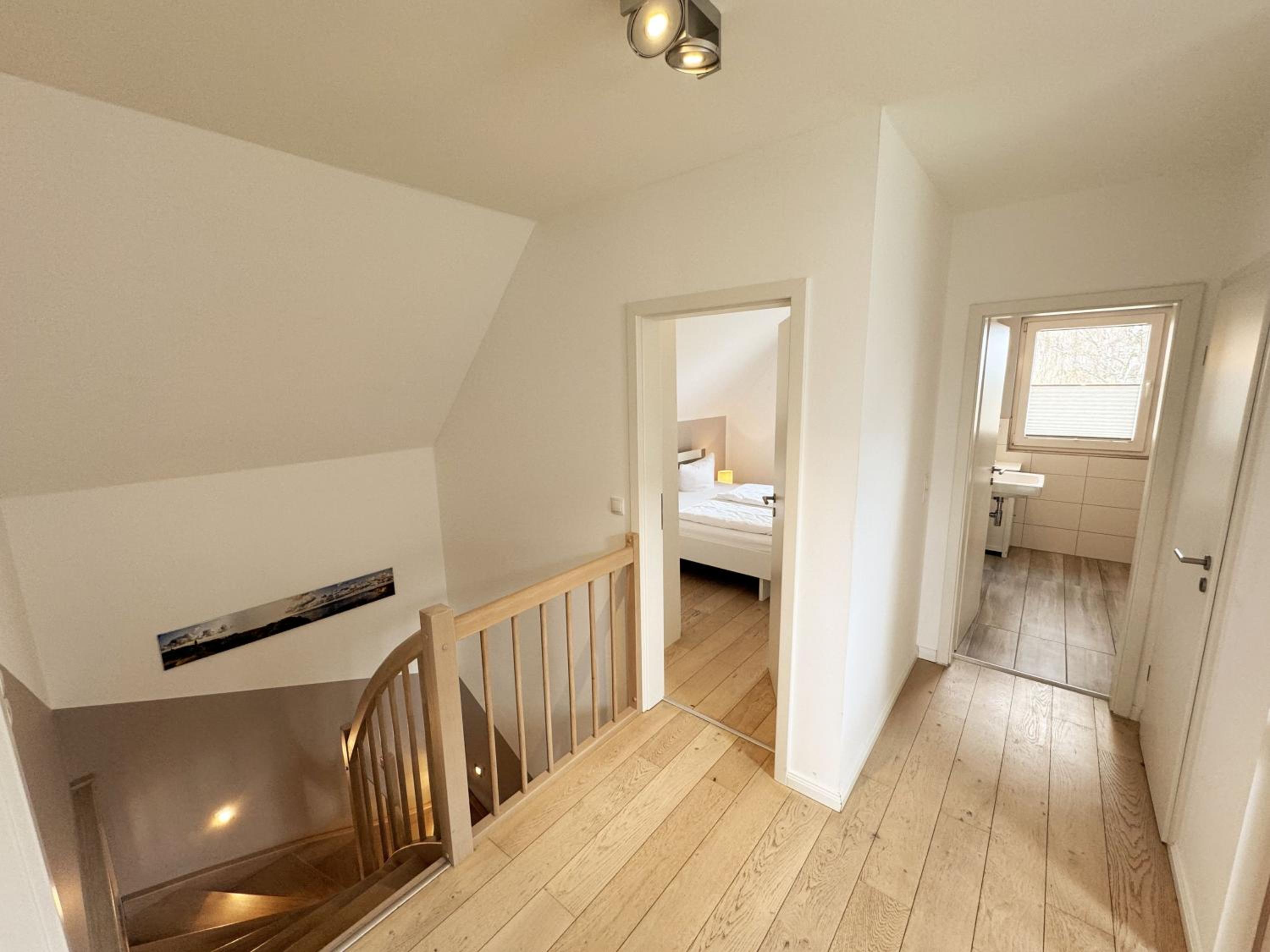 Ferienhaus Ilsebill mit Sauna, Kamin & Hafenblick