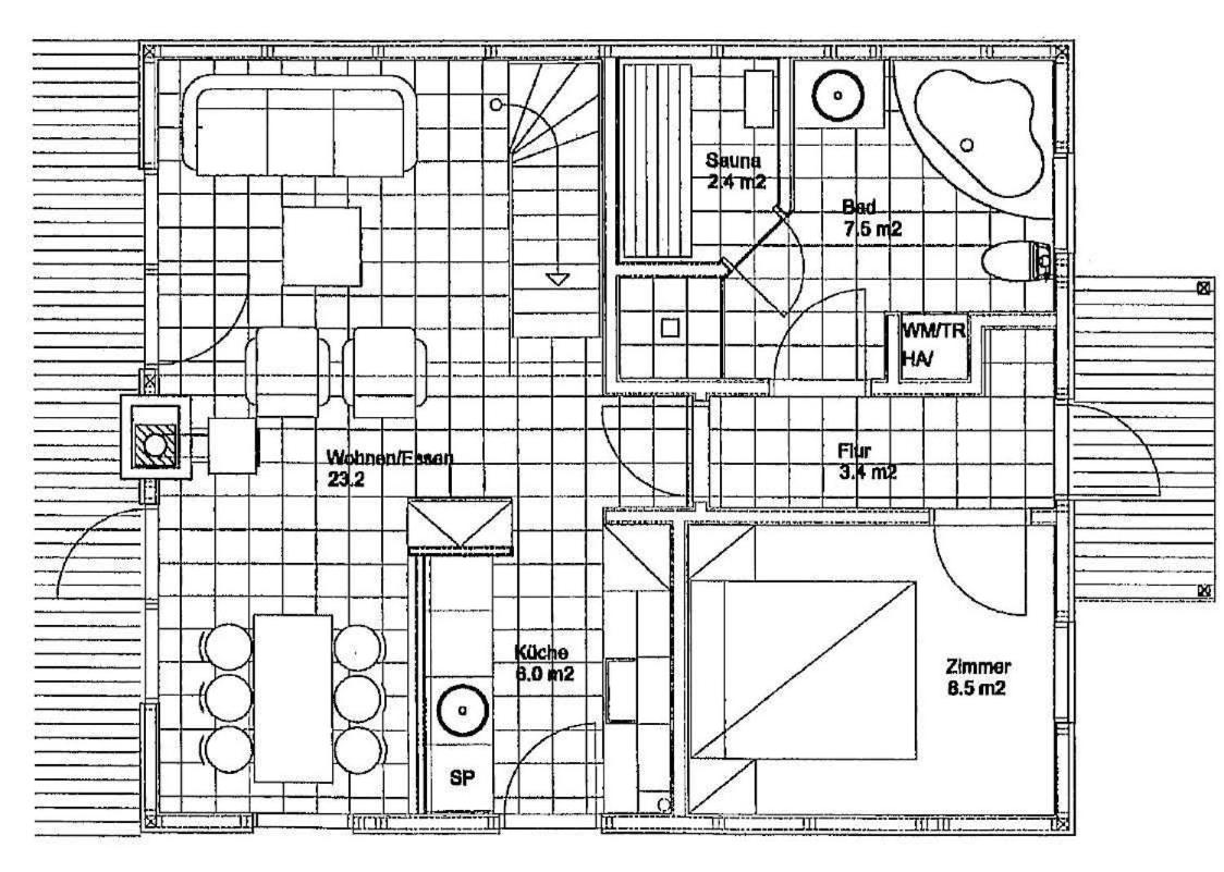 Ferienhaus Sanddorn - Strandpark - ca. 80m Strand