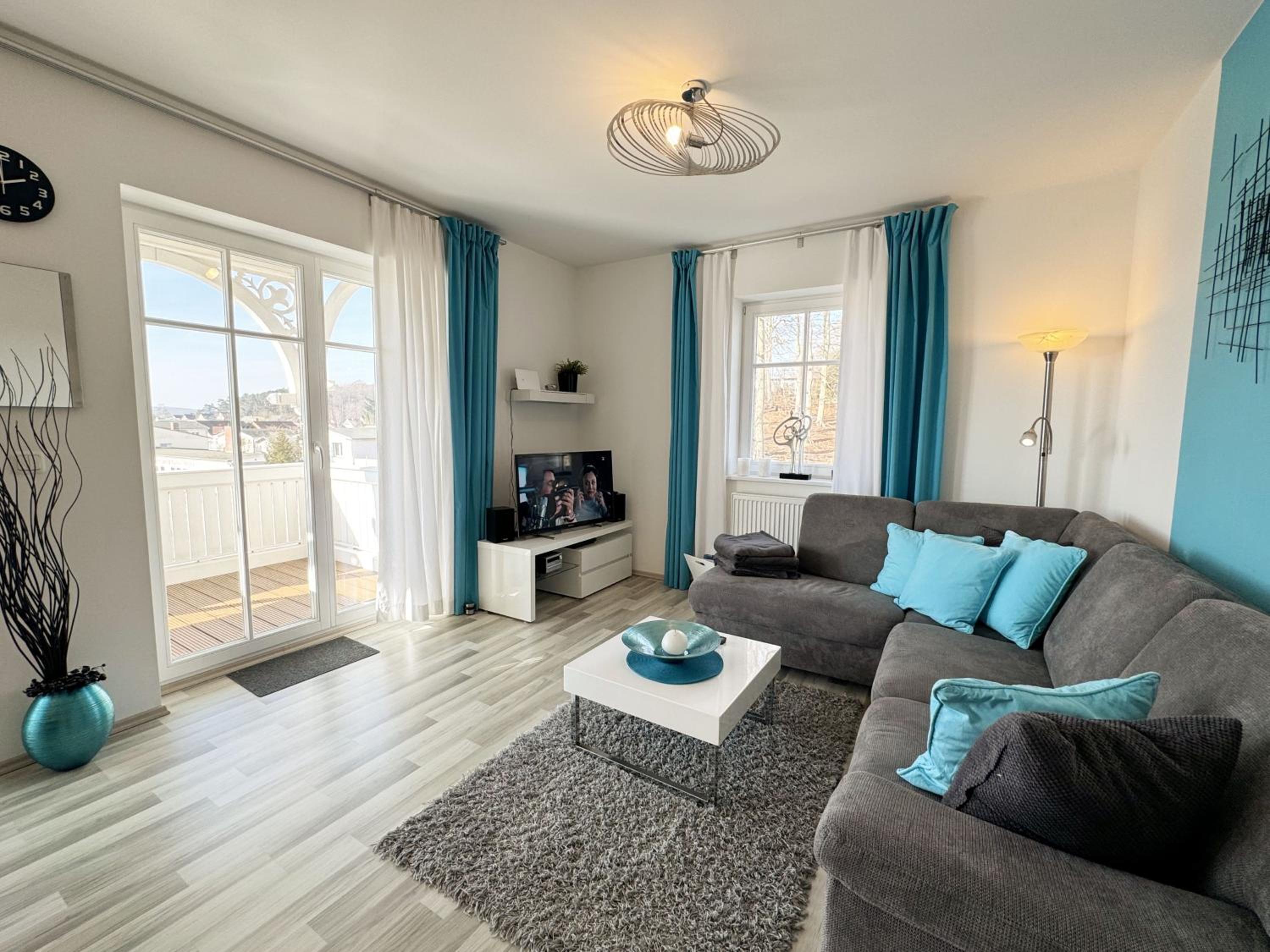 Villa Wilhelmine - Ferienwohnung 04 mit Balkon