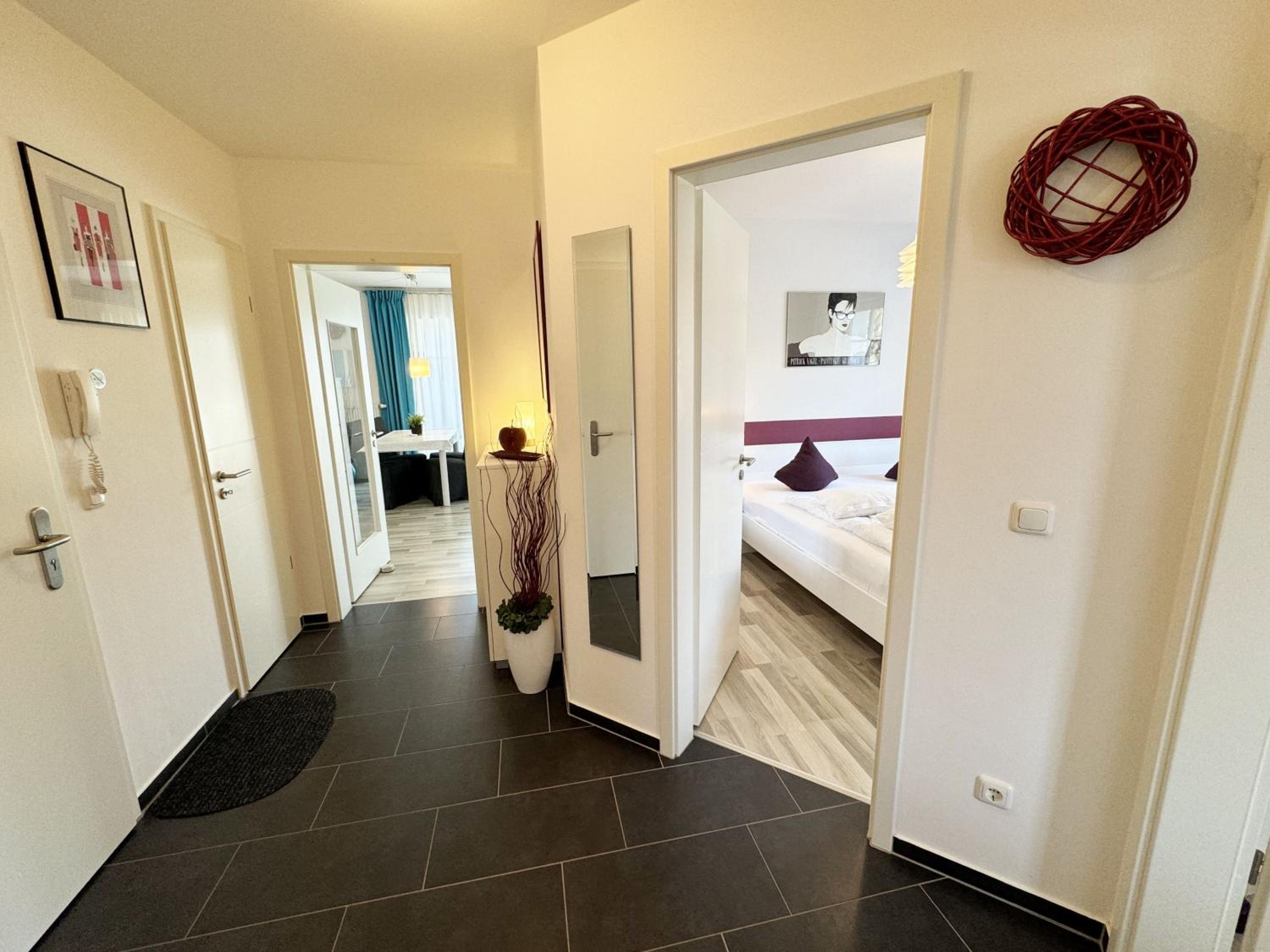 Villa Wilhelmine - Ferienwohnung 04 mit Balkon