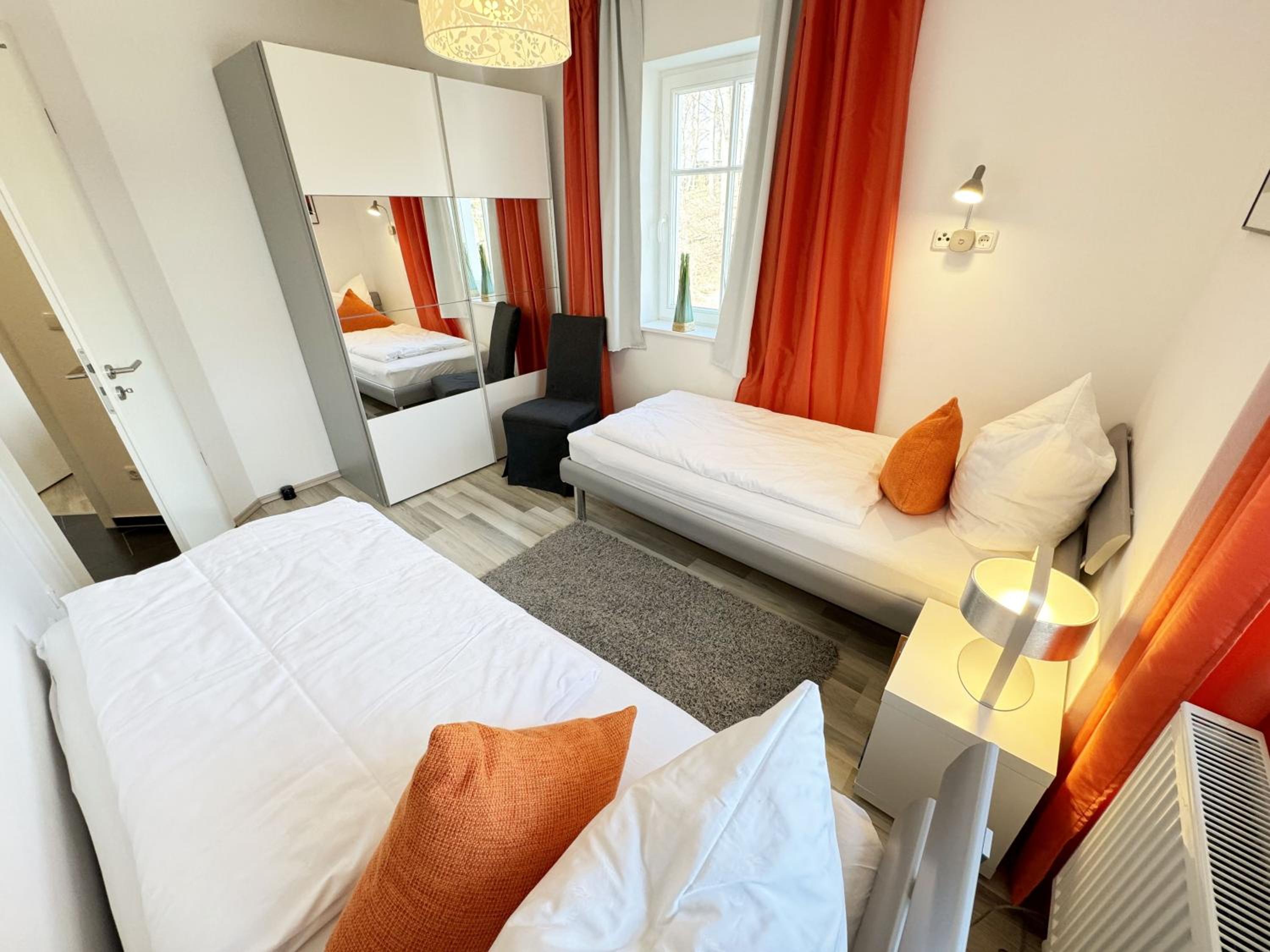 Villa Wilhelmine - Ferienwohnung 04 mit Balkon