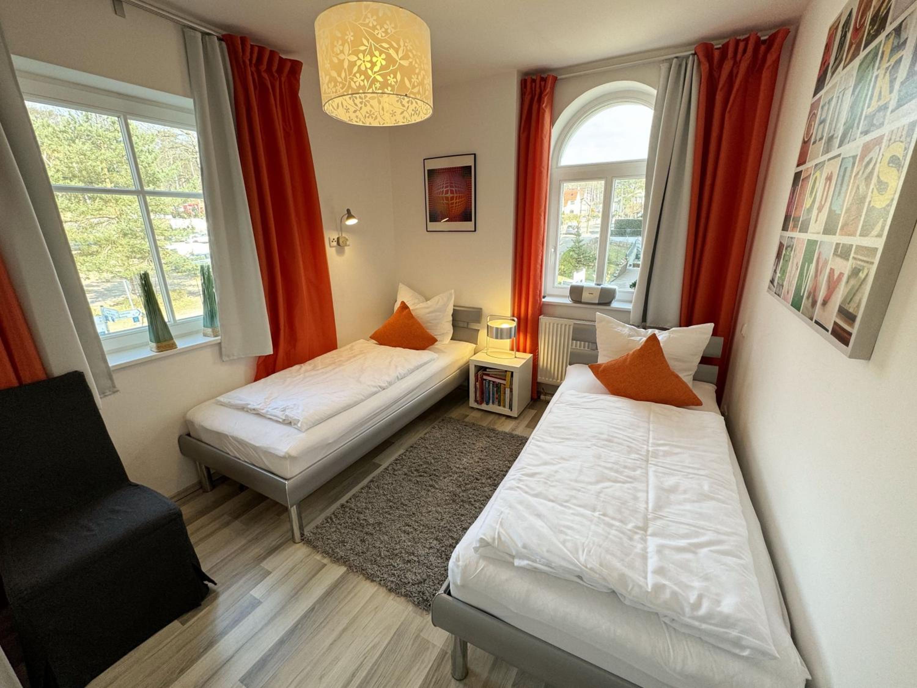 Villa Wilhelmine - Ferienwohnung 04 mit Balkon