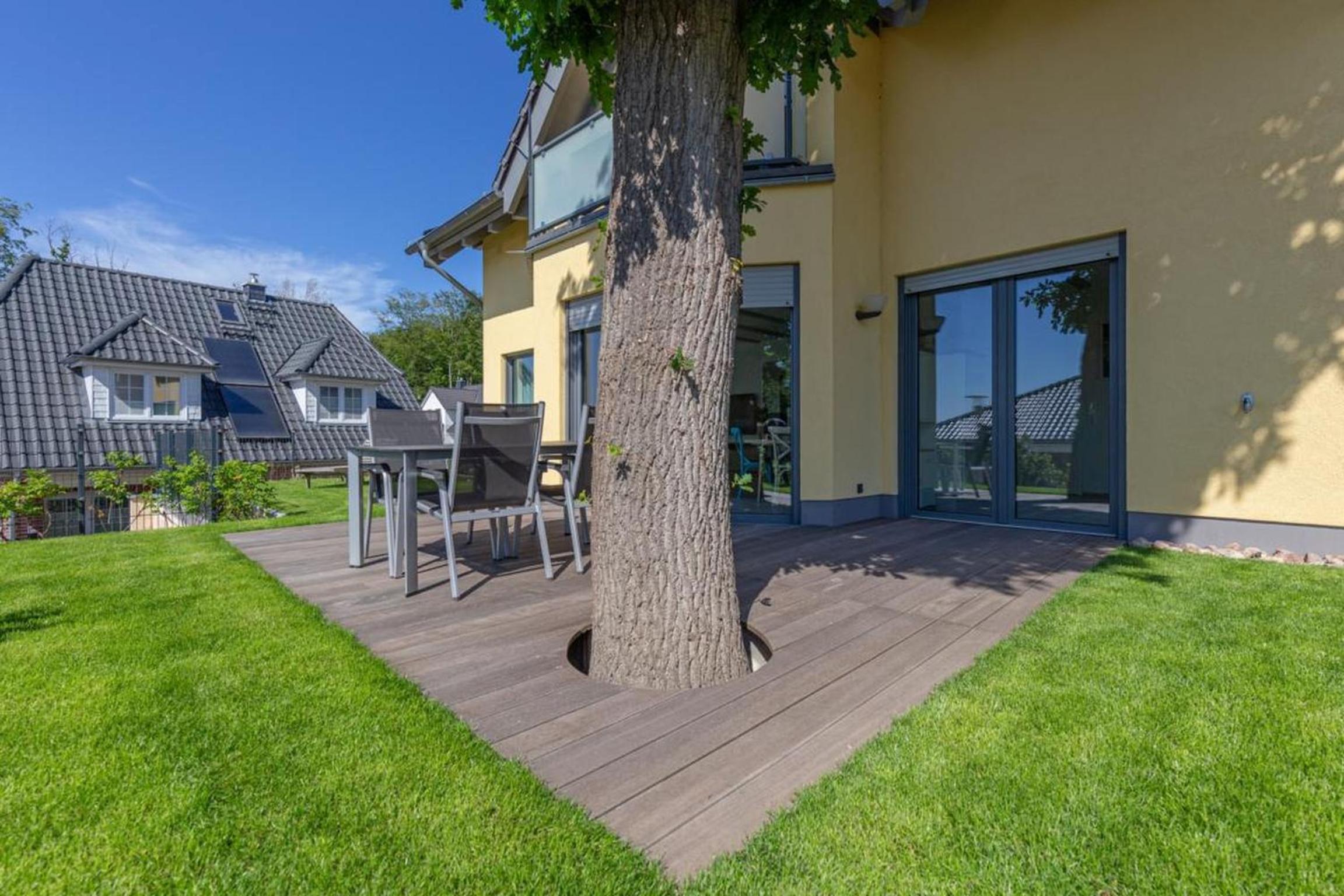 Fewo Südstrand mit Terrasse, Kamin und Sauna