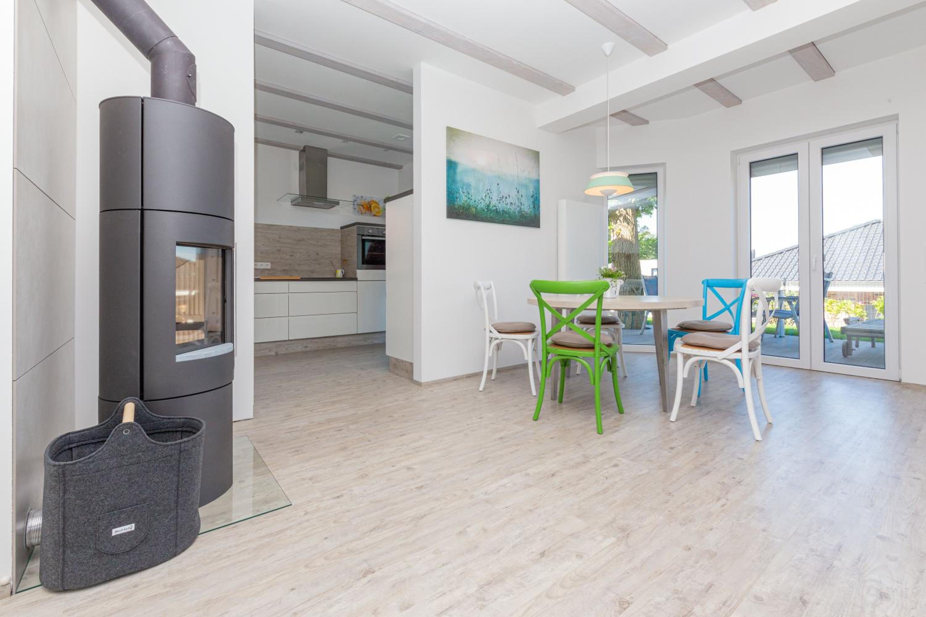 Fewo Südstrand mit Terrasse, Kamin und Sauna