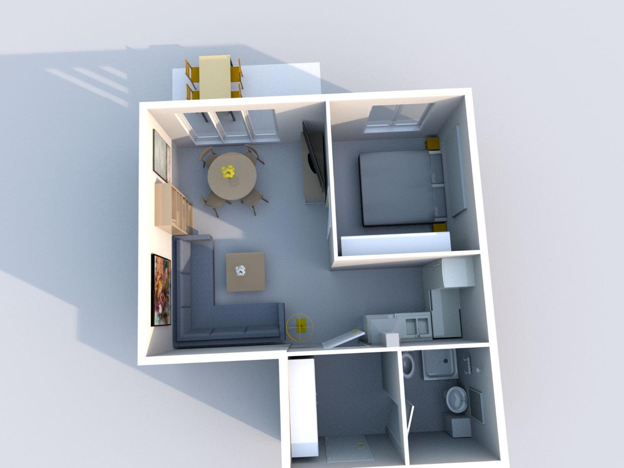 Ferienwohnung Strandläufer Whg 03 mit Terrasse