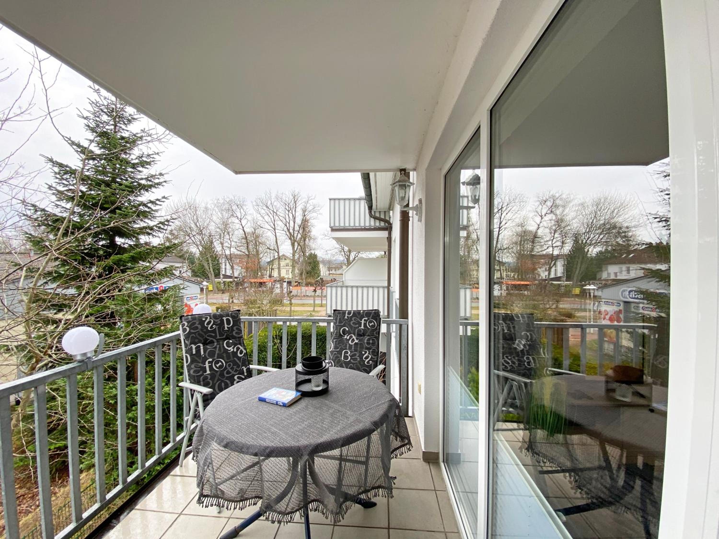 Ferienwohnung Ostseeliebe mit Balkon