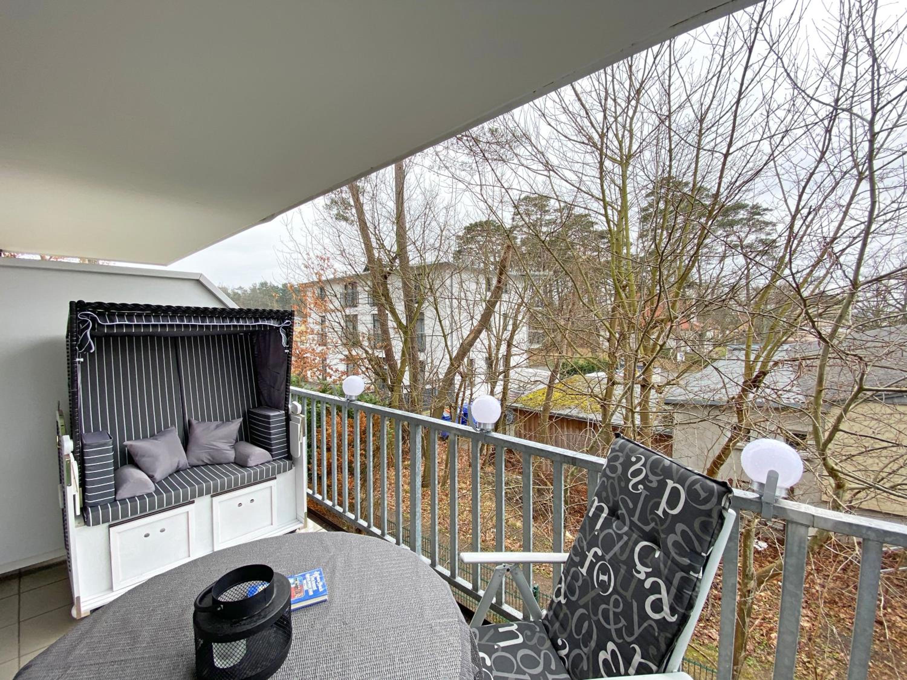 Ferienwohnung Ostseeliebe mit Balkon