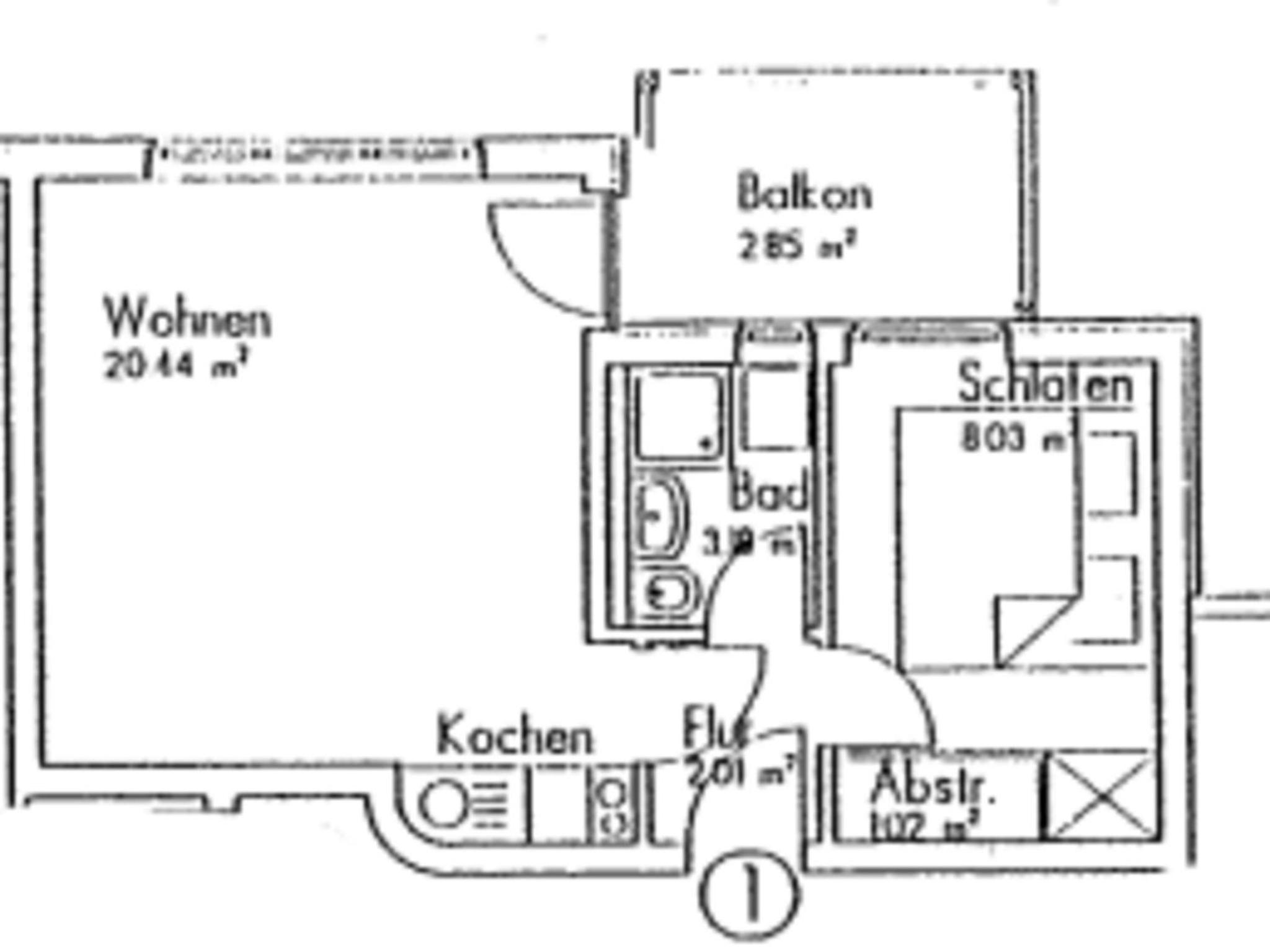 Haus Holstein Whg 01 mit Balkon