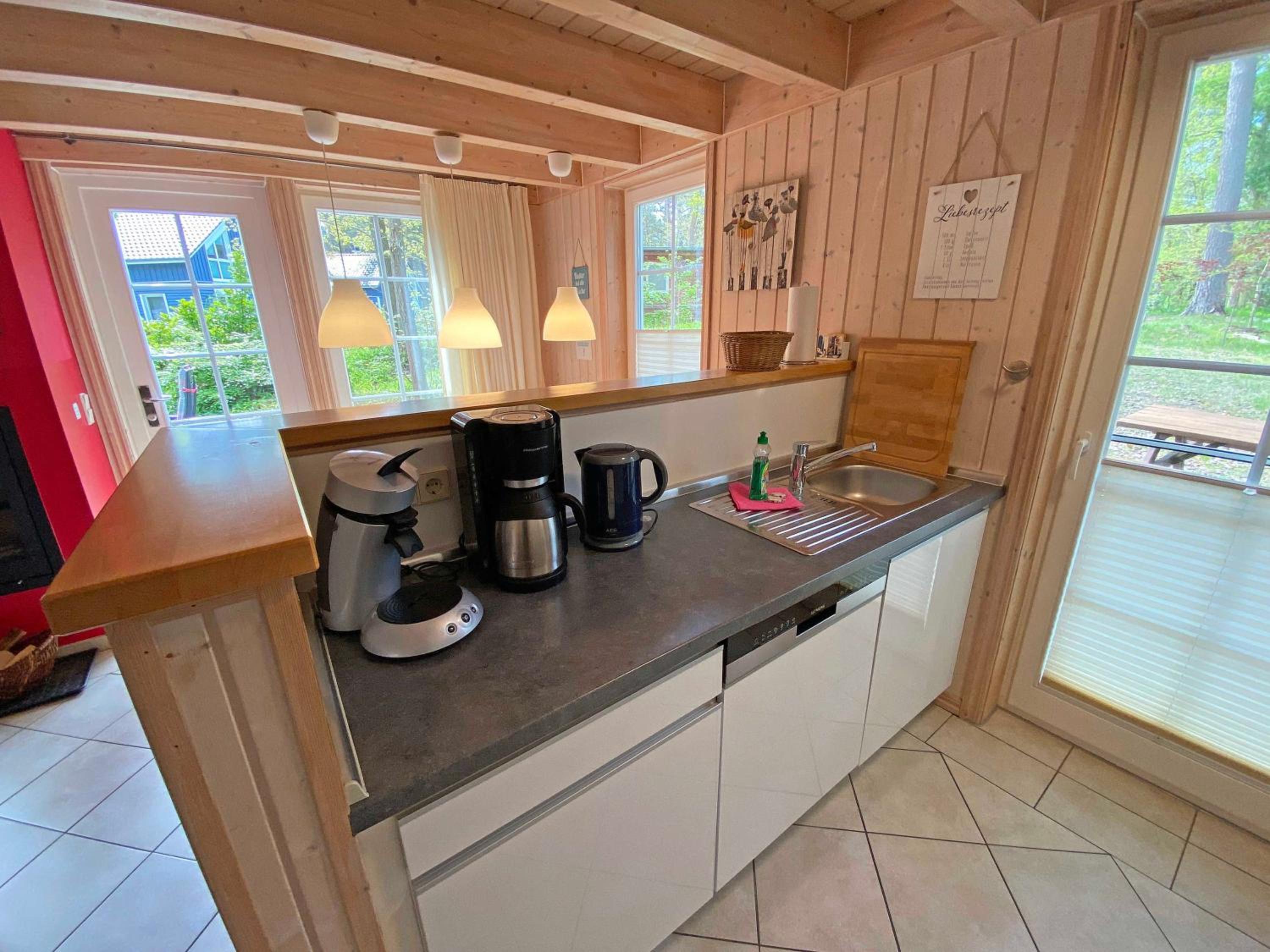 Strandhaus Ostseewelle mit Terrasse