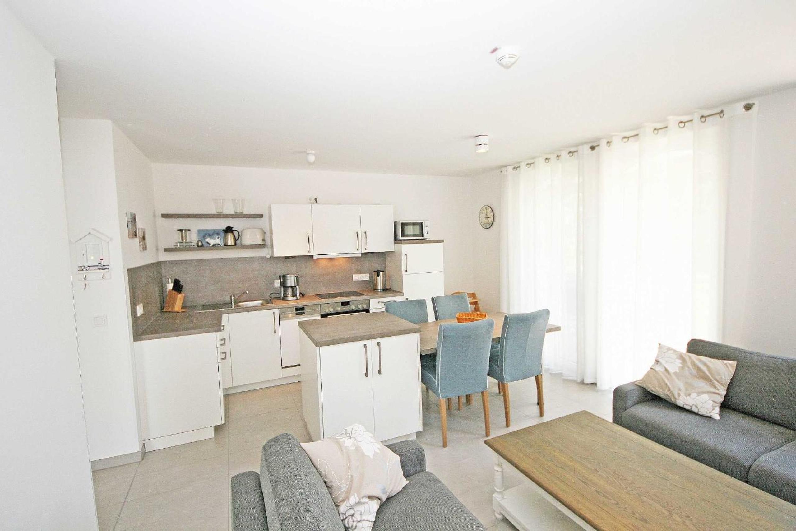 Haus Meeresblick - Ferienwohnung C 001 Dünenblick mit Terrasse
