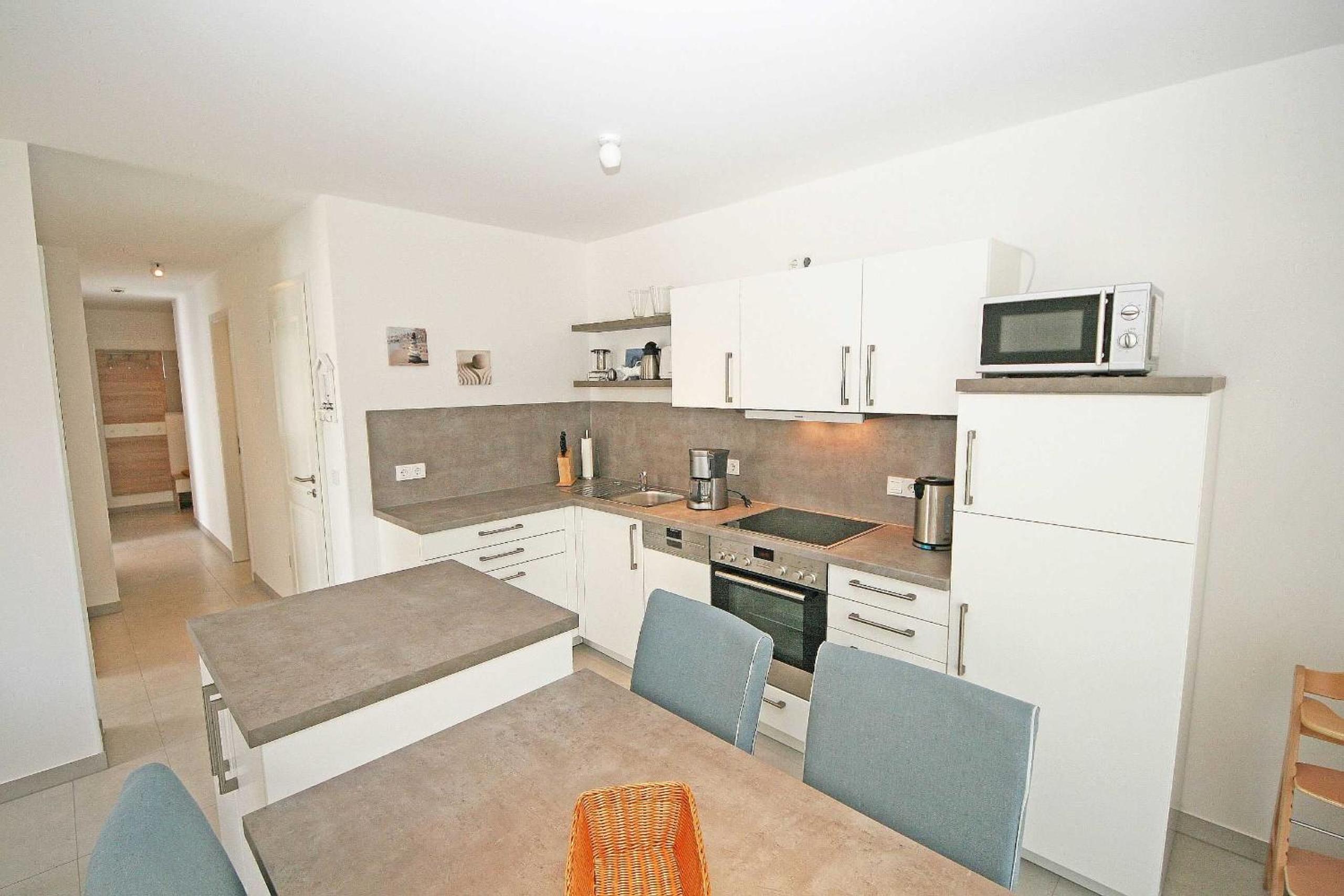 Haus Meeresblick - Ferienwohnung C 001 Dünenblick mit Terrasse