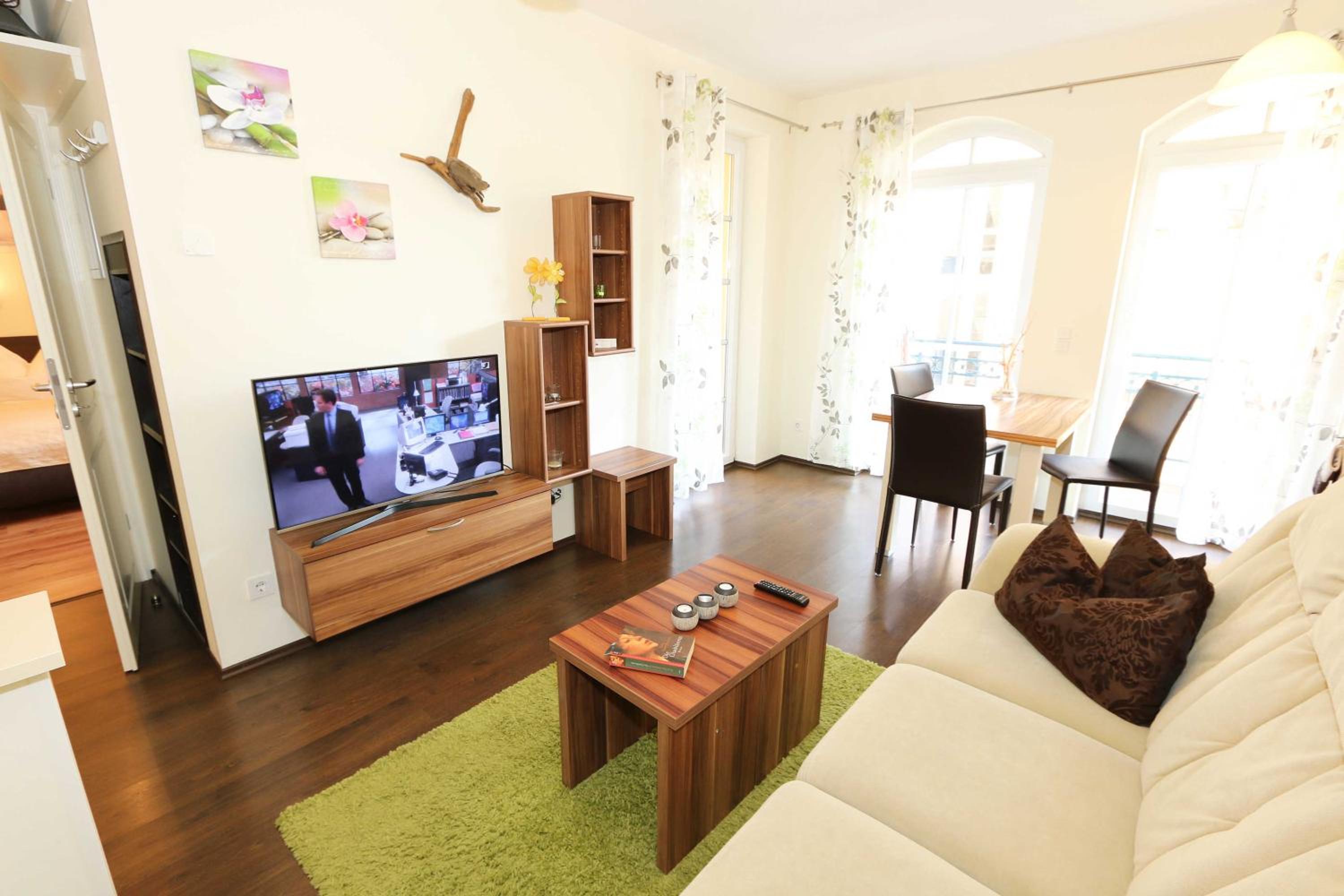 Kurparkresidenz Baabe - FeWo 08 - Meerblick