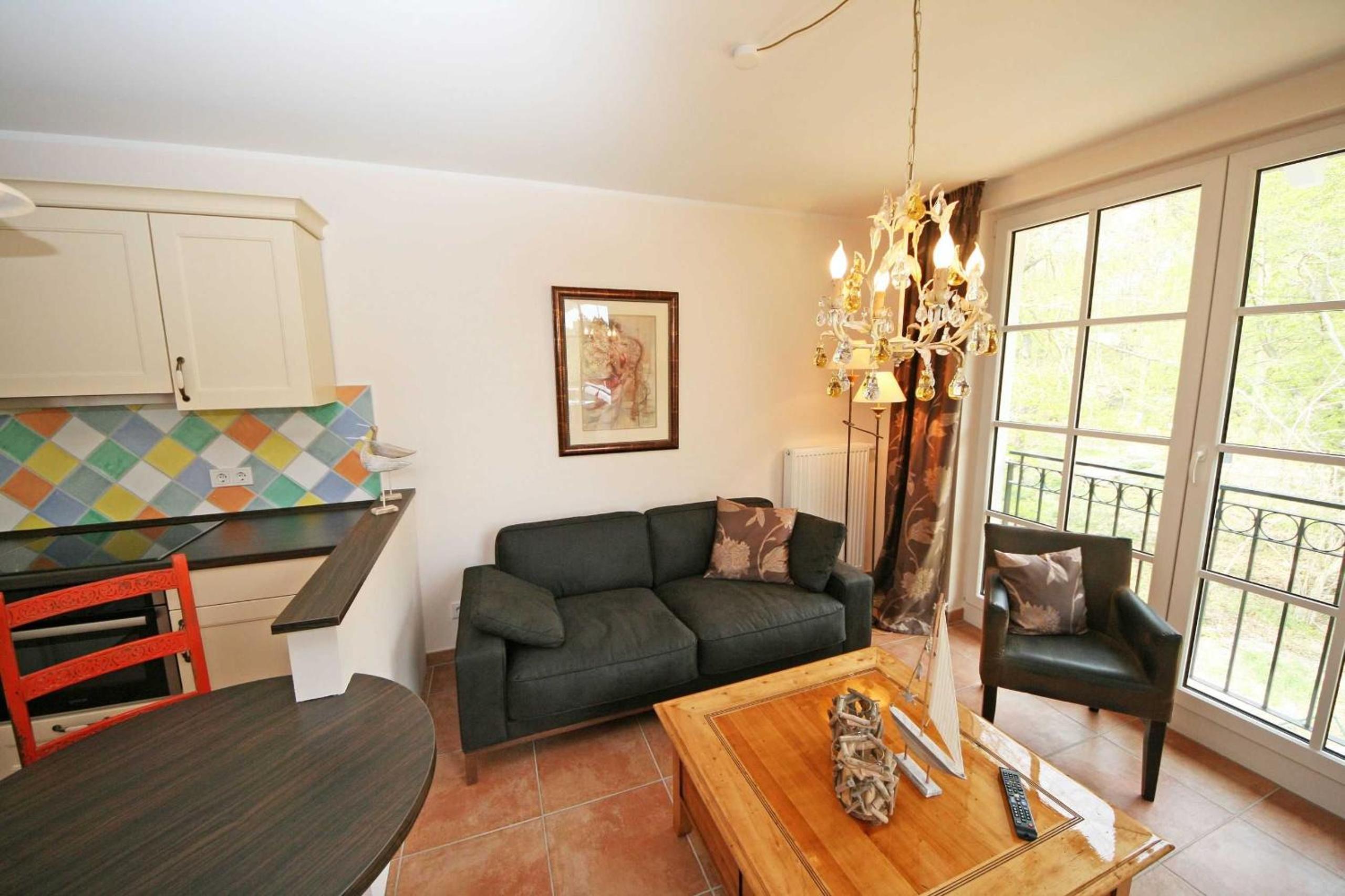 Haus Meeresblick - Ferienwohnung Strandkorb 401