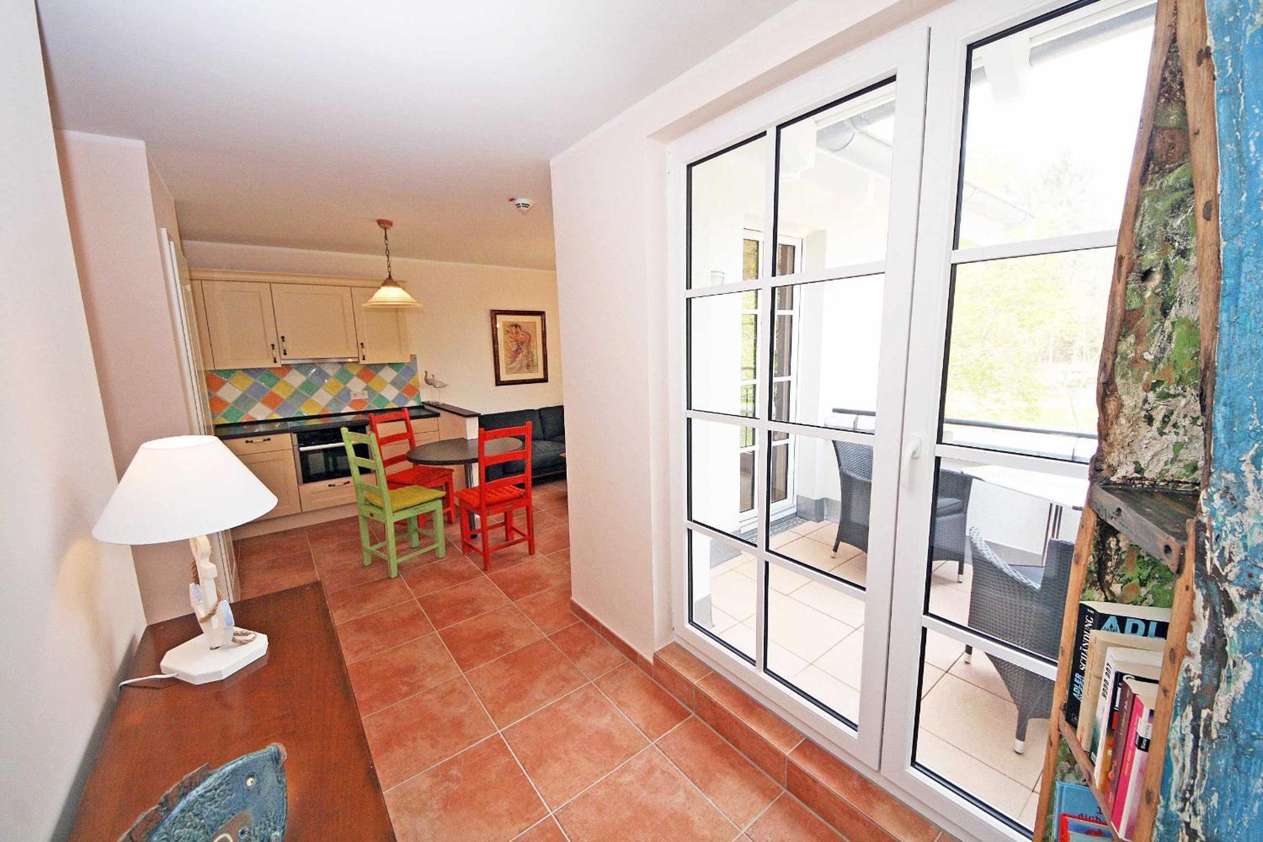 Haus Meeresblick - Ferienwohnung Strandkorb 401