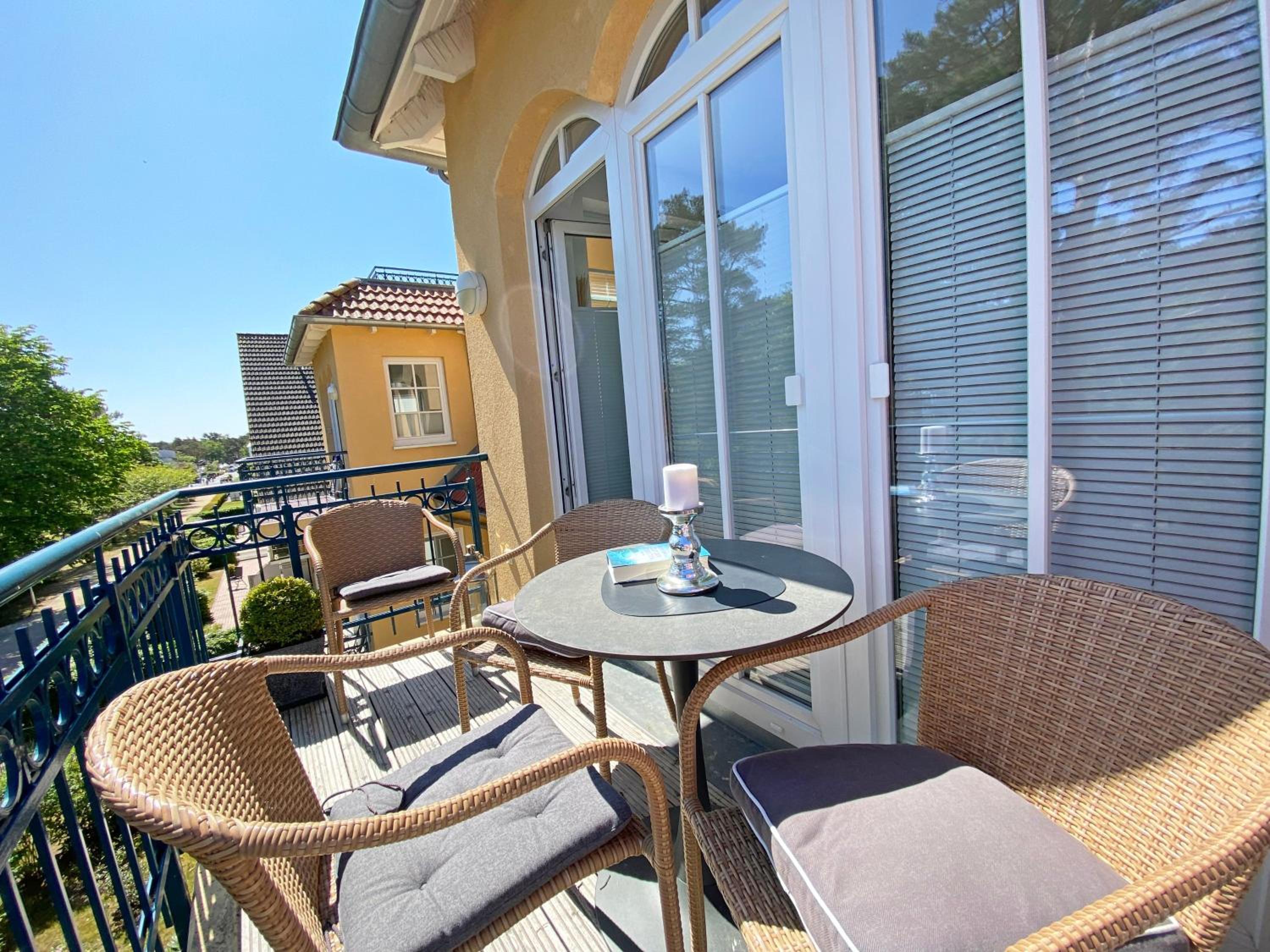 Kurparkresidenz Baabe Whg 15 mit Balkon